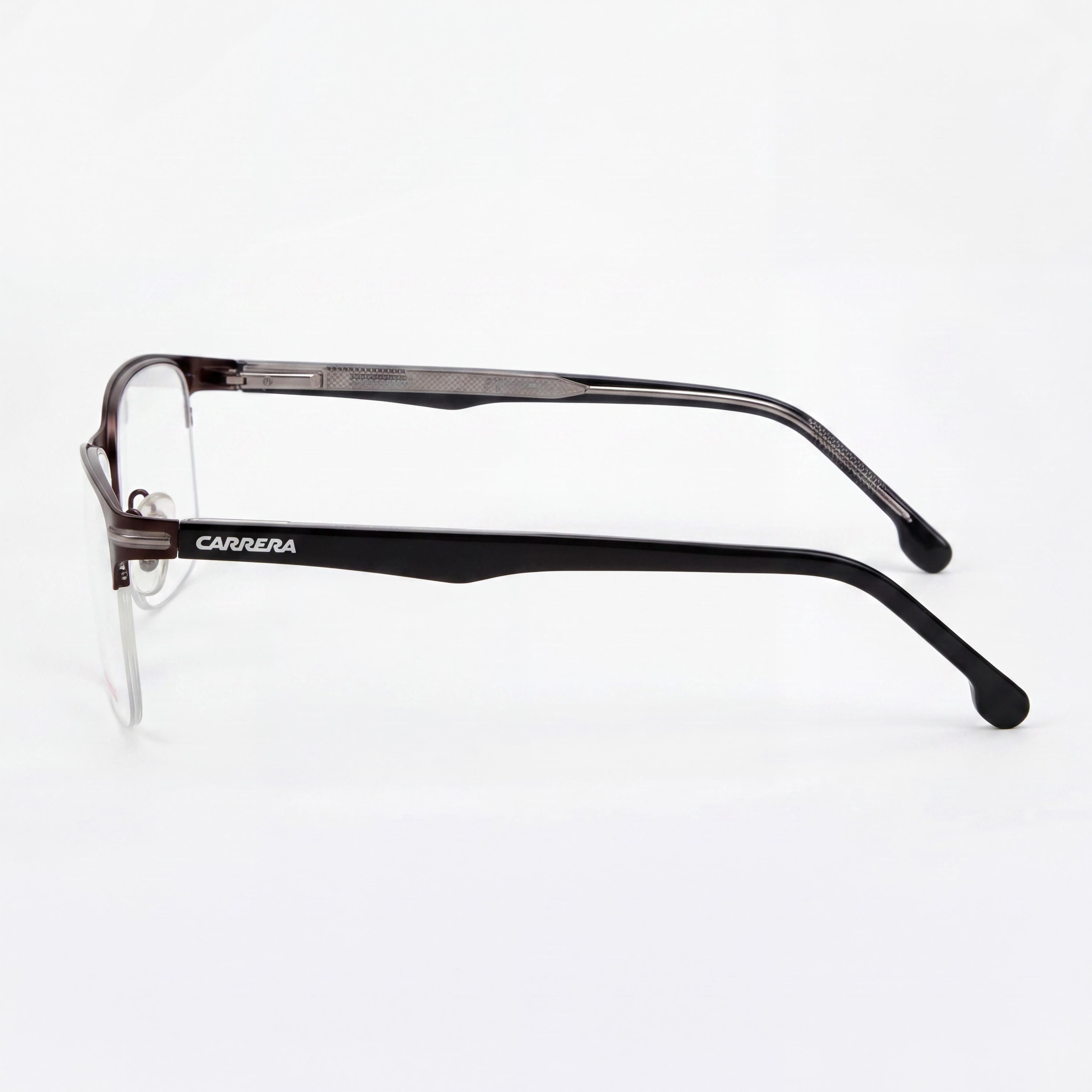 Carrera Modern Unisex Sunglasses with Alloy Steel Frame and Polycarbonate Lenses in Matte Brown, 57mm, Photo 3