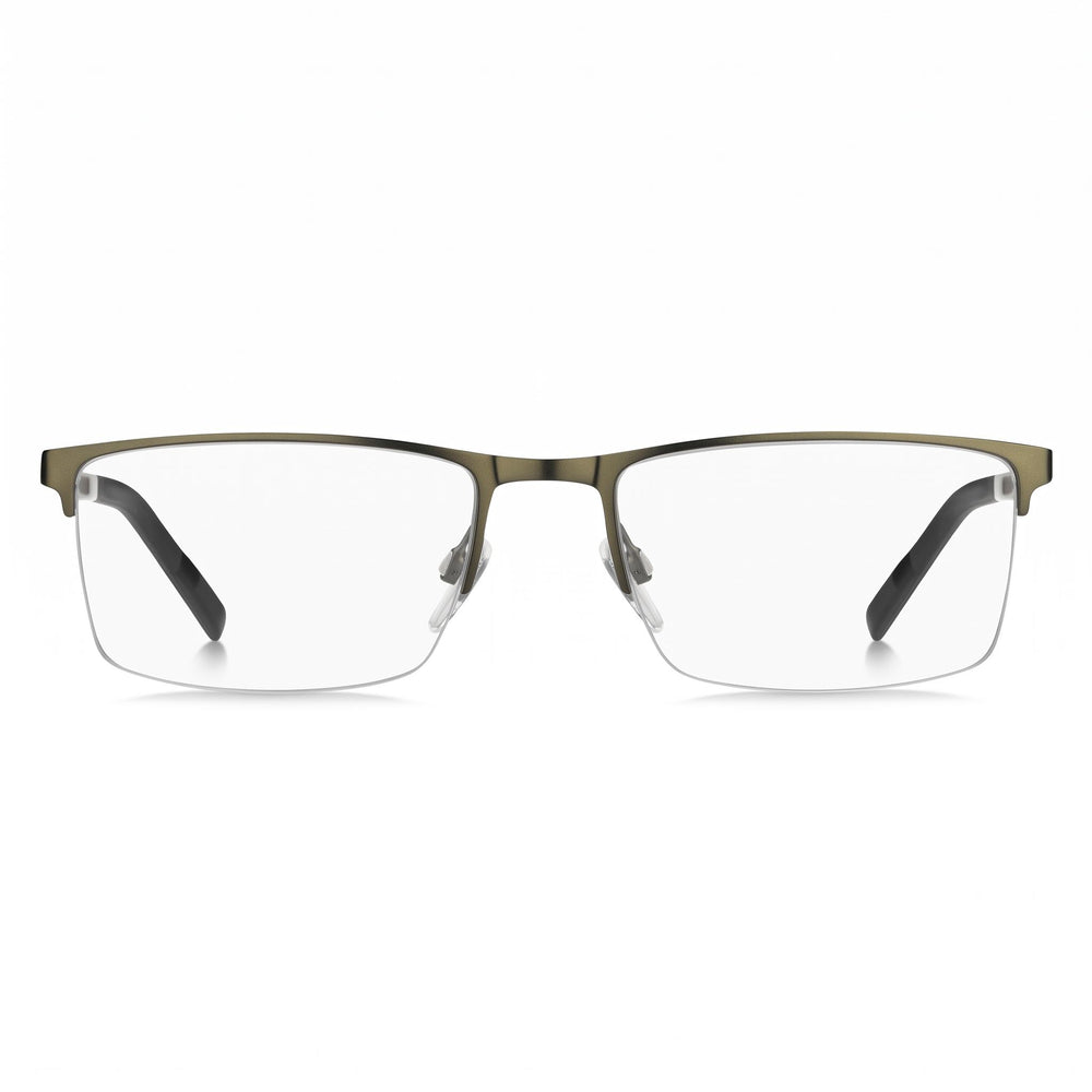 Tommy Hilfiger Th 1830 Men's Olive Stainless Steel Frame with Polycarbonate Lenses Eyewear 56mm