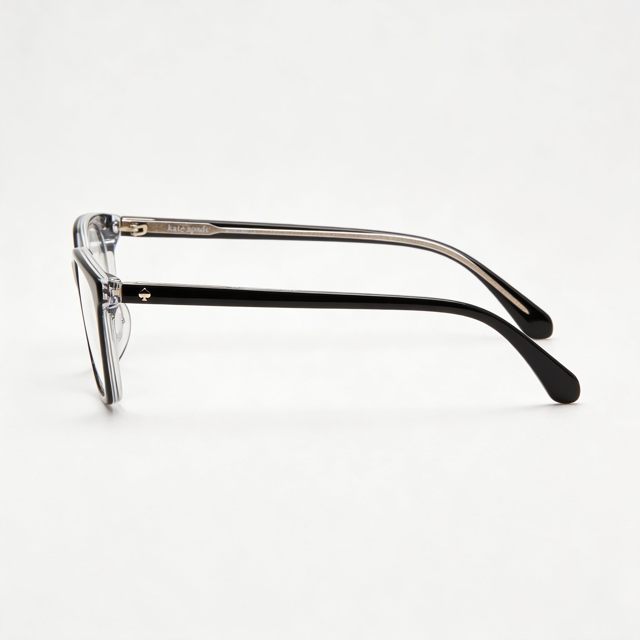 Kate Spade New York Haisley/F Unisex Eyewear with Multicolored Frame and White Glass Lenses, Photo 3