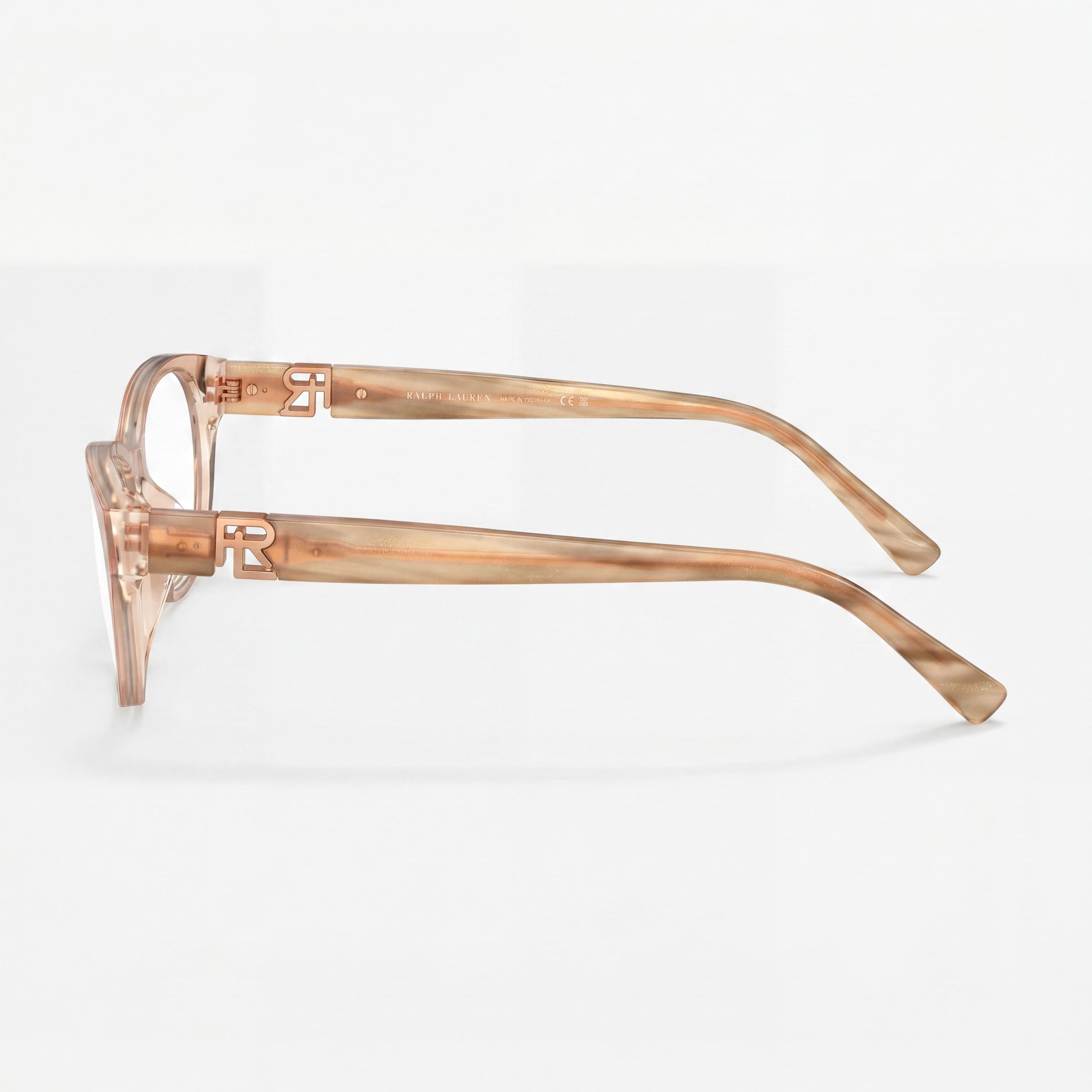 Gafas de sol de acetato multicolor para mujer Ralph Lauren Rl 6237u, con montura de 56 mm y lentes transparentes de policarbonato, Photo 3
