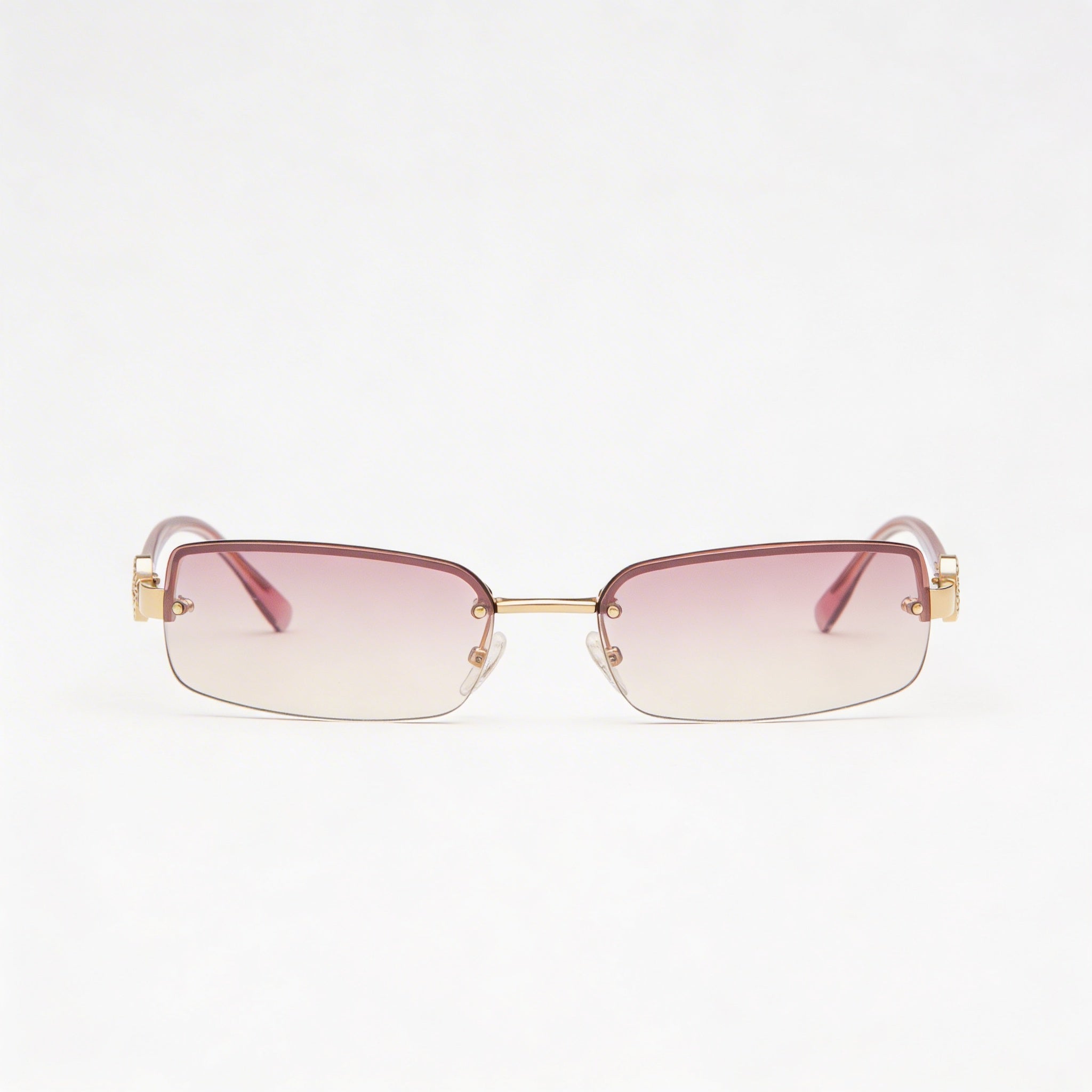 Giorgio Armani Modern Women's Propionate Frame Sunglasses with UV Protection, Grey Green, Lens Width 55mm, Photo 3