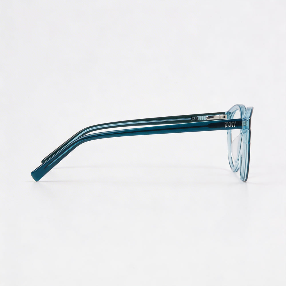 DKNY Classic Women's Acetate Eyewear Frame in Double Sage, featuring 50mm Lens, 18mm Bridge, 140mm Temple