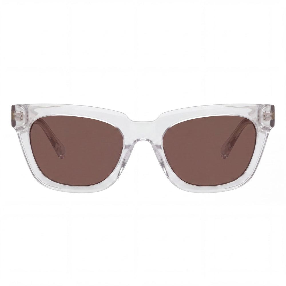 GUESS GU00206 Gafas de sol unisex con montura inyectada en cristal y lentes de policarbonato UV marrones degradadas 53-19-145
