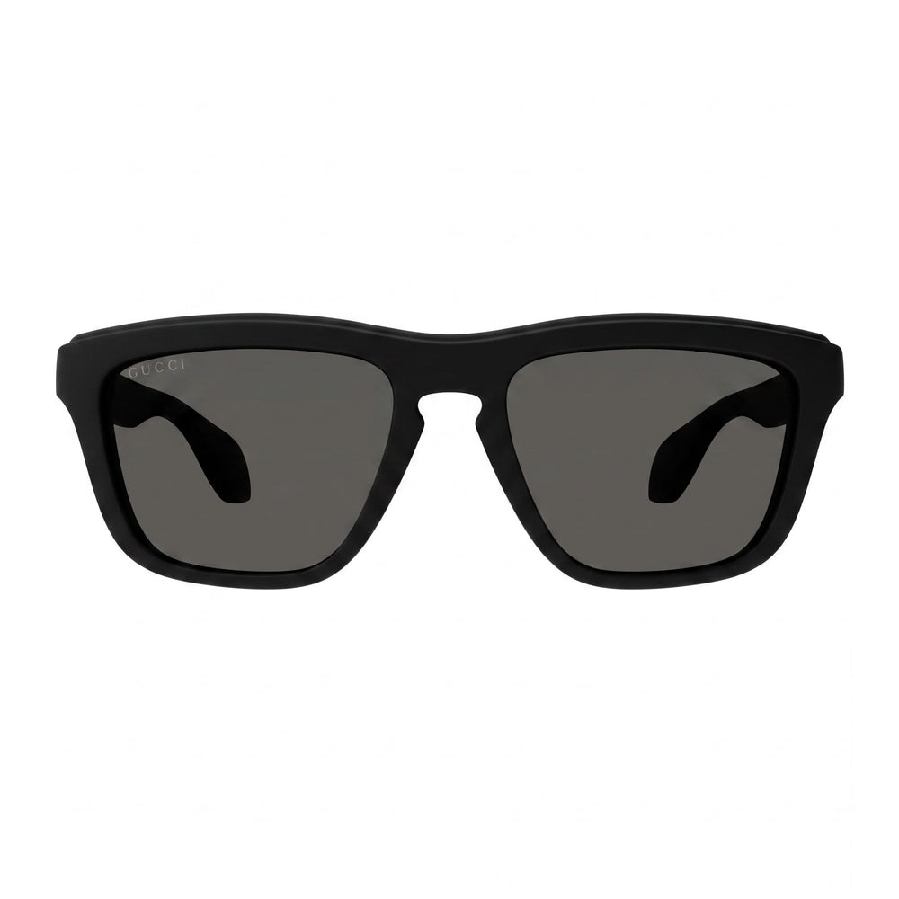 Gucci Casual Men's Sunglasses with Black Acetate Frame & Grey Acetate Lenses, 55mm Lens Width, 18mm Bridge, 145mm Temple Length