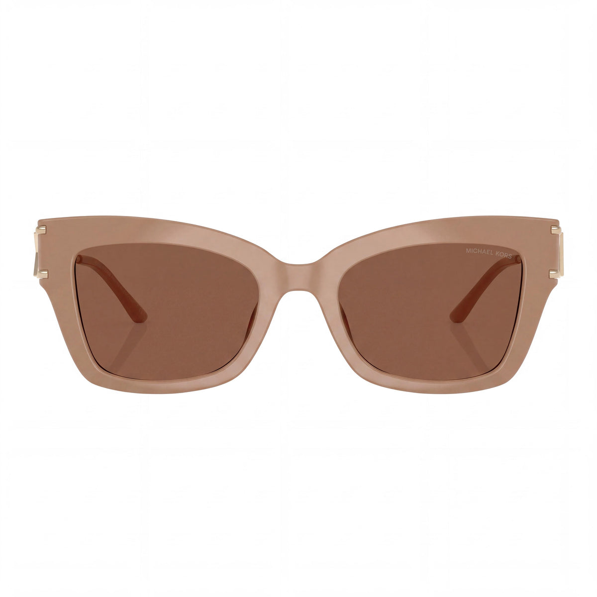 Michael Kors MK2237U Cantabria Universal Fit Women's Plastic Camel Brown Solid Brown Lenses 100% UV 52mm, Photo 2