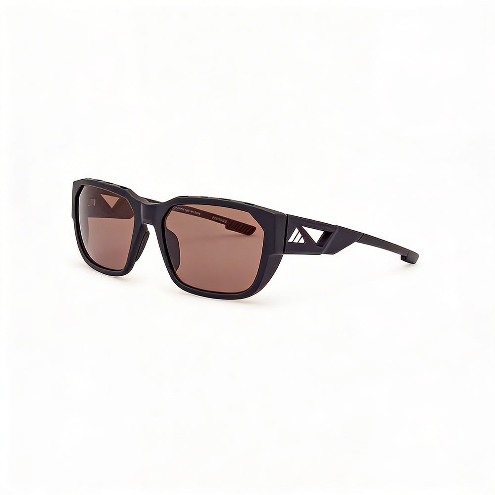 Adidas Modern Men's Sports Injected Opaque Black Brown UV 400 58mm Sunglasses