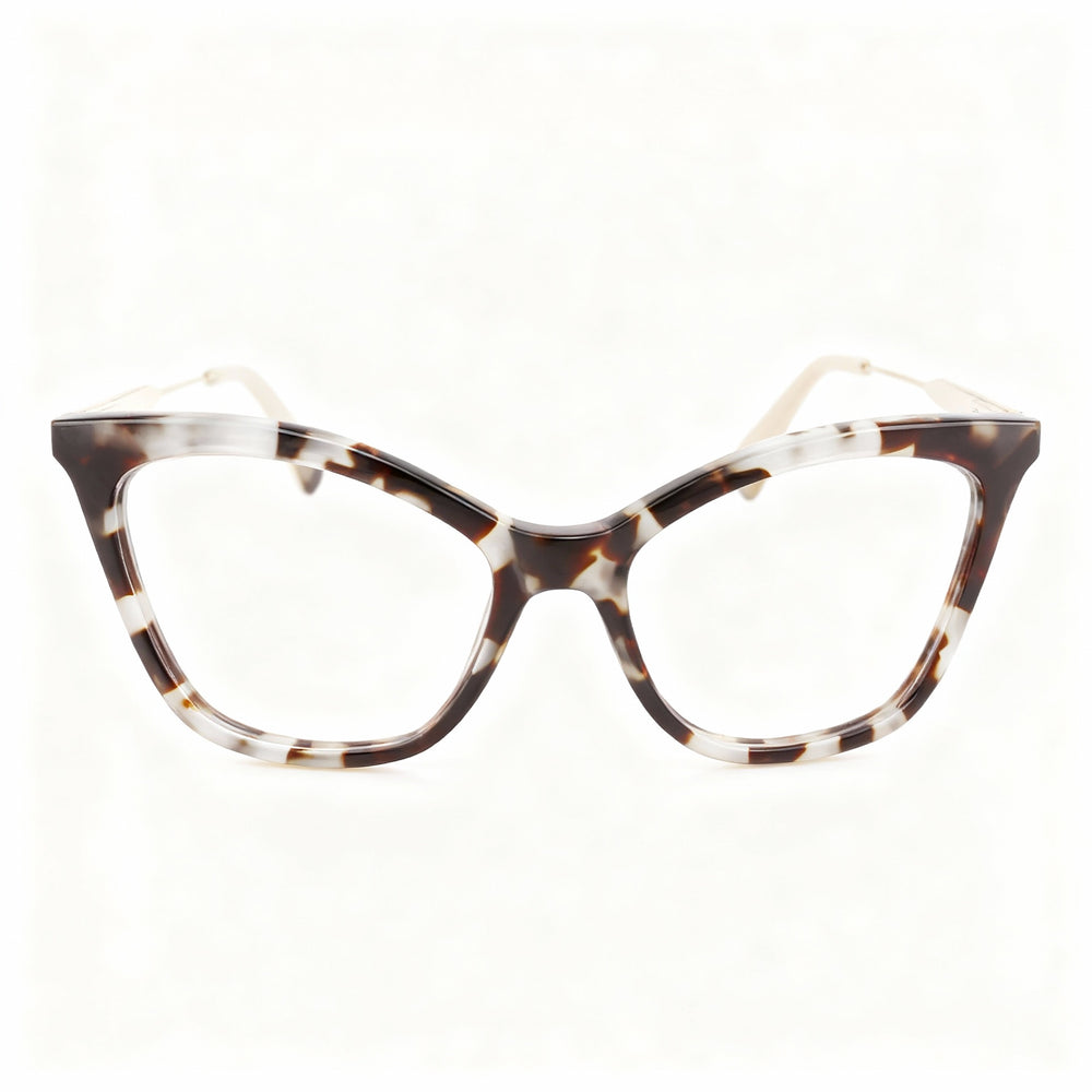 Longchamp LO2692 Unisex Casual Butterfly Plastic Eyeglasses, Havana Aqua Frame, 54mm Polycarbonate Non-polarized Lenses