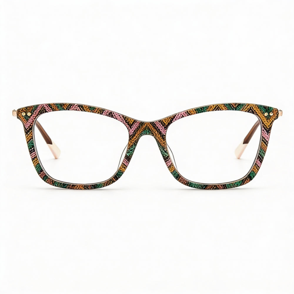 Gafas de sol Missoni Modern para mujer, de acetato, no polarizadas, color marrón y verde, 53 mm
