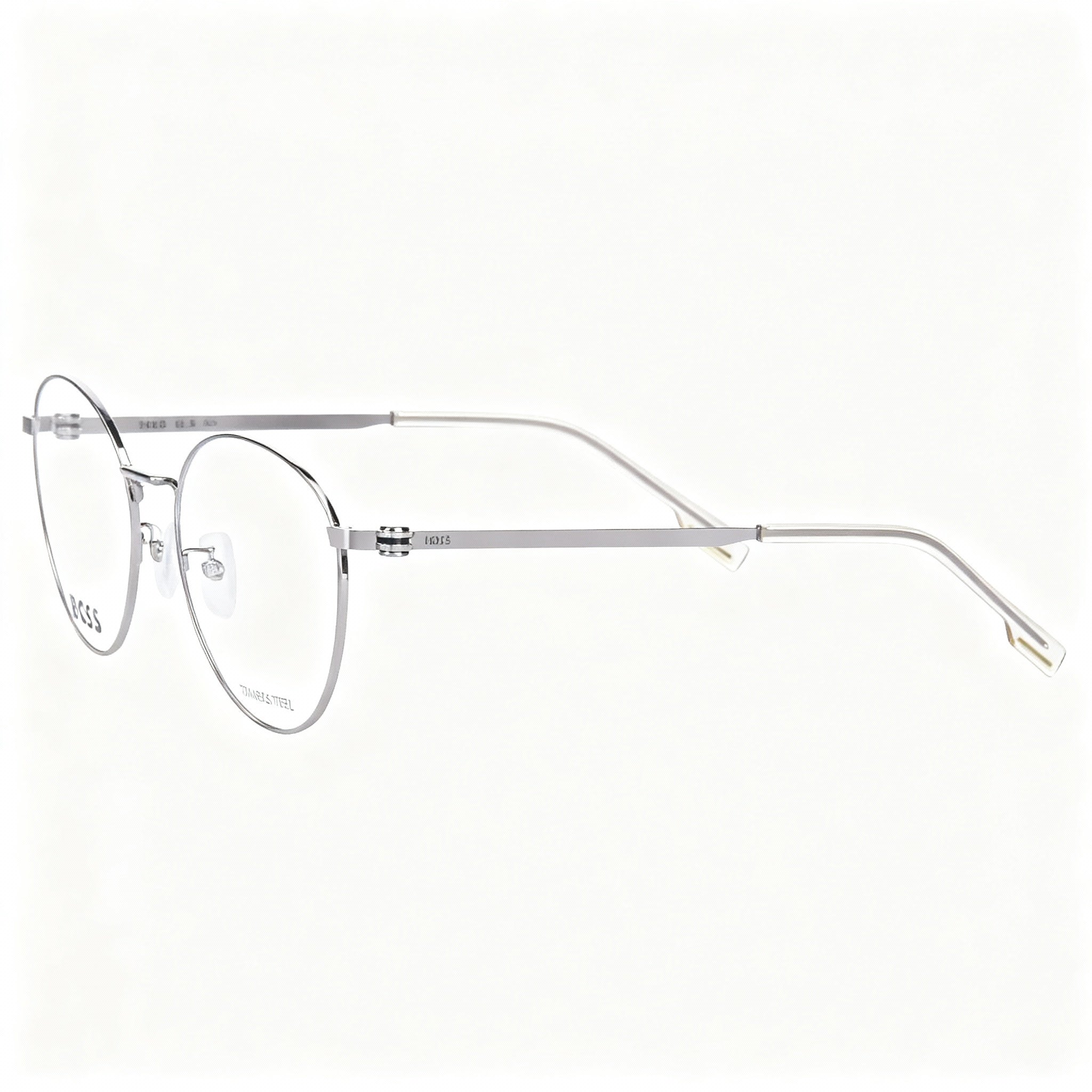 Hugo Boss Boss 1539/F Unisex Optical Frames, Ruthenium Alloy Steel, Lens 52mm Bridge 19mm Temple 145mm, Photo 3