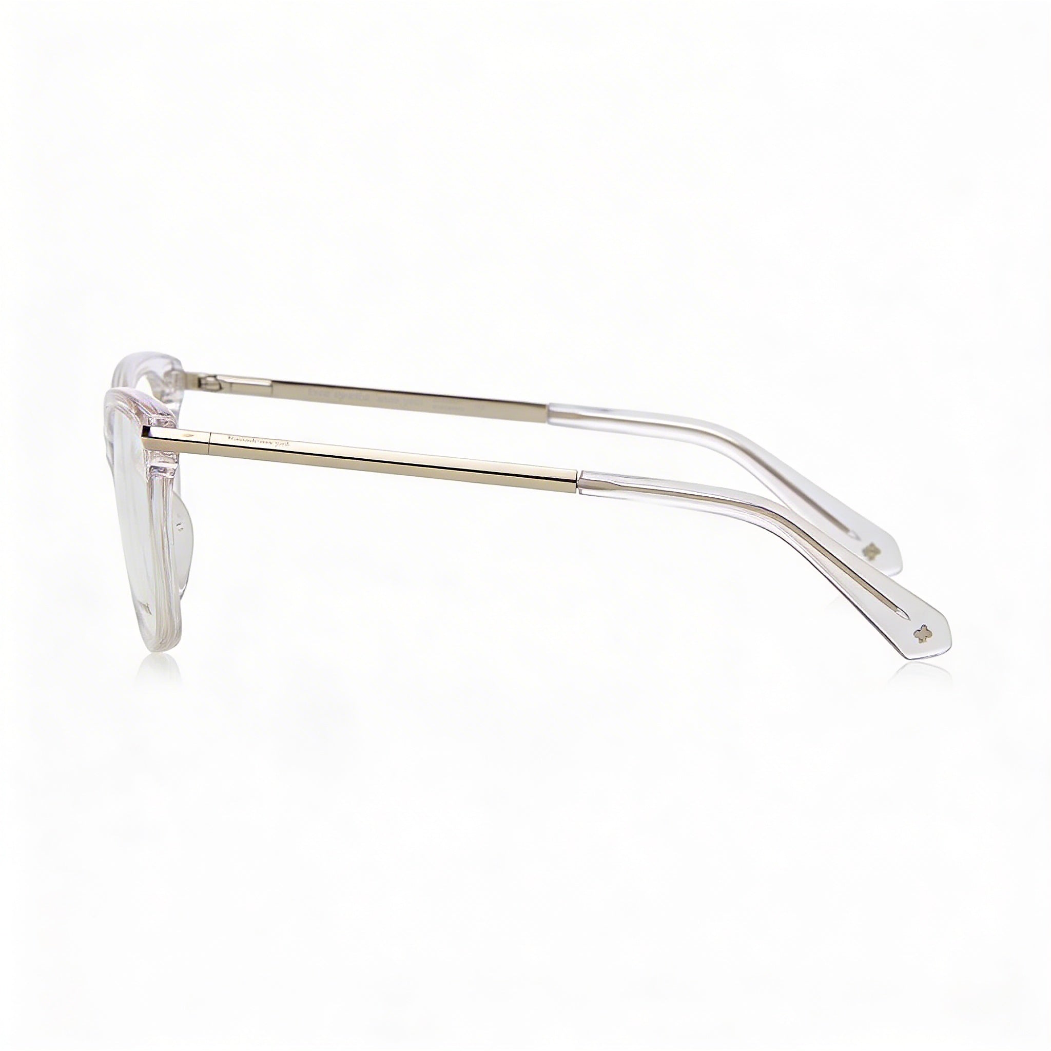 kate spade new york Vicenza Gafas Cuadradas de Montura Completa de Acetato Transparente con Lentes de Cristal de 48 mm para Mujer, Photo 3