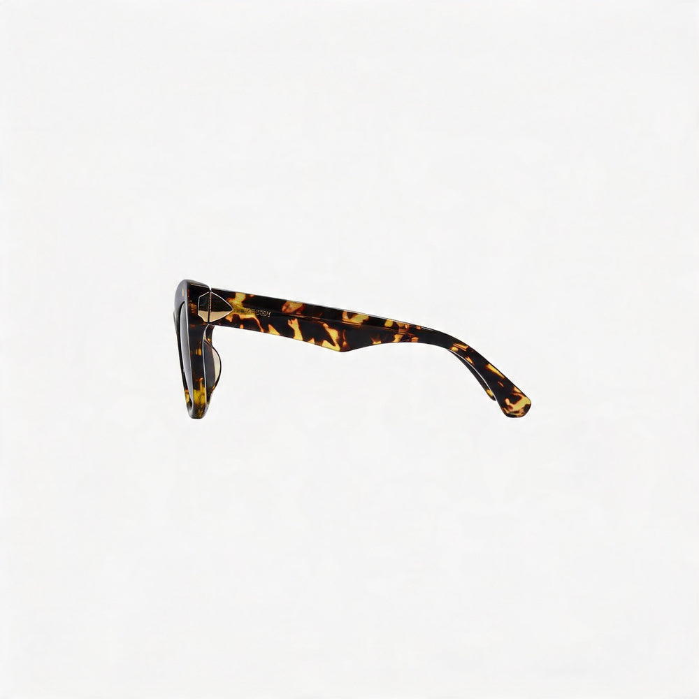 BURBERRY Classic Unisex Tortoise Acetate Dark Grey Lens UV Protection Sunglasses 51mm