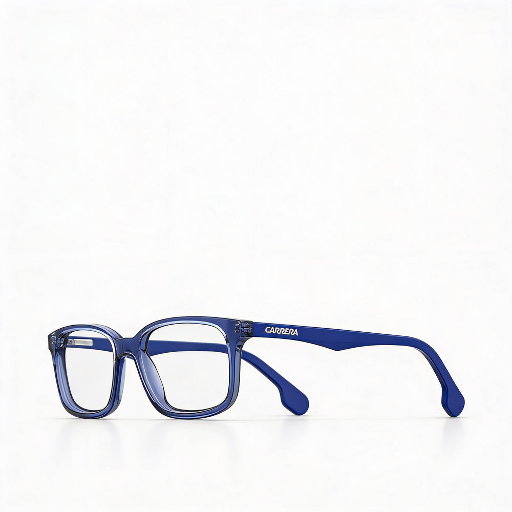 Monturas ópticas Carrera unisex de plástico negro, sin policarbonato, ancho de lente: 48 mm, puente: 16 mm, patillas: 130 mm.