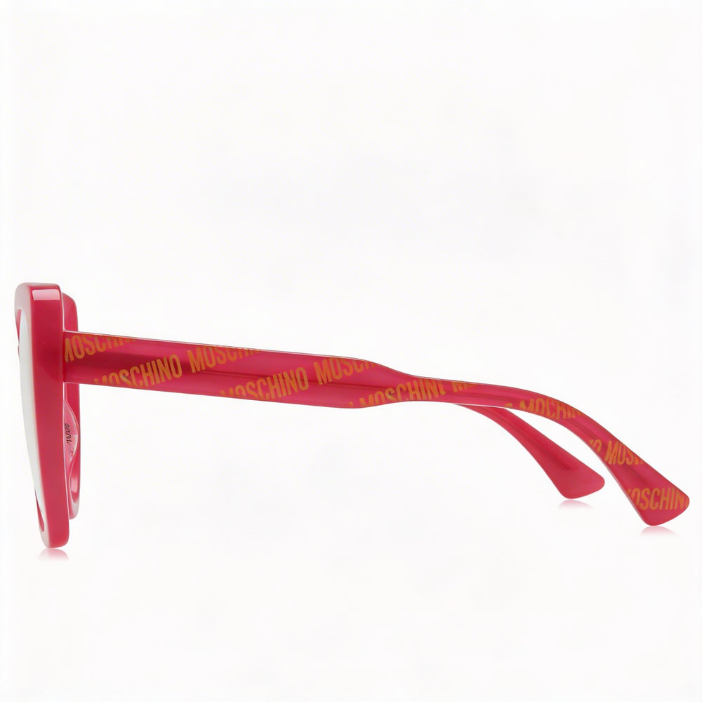 Gafas Moschino Modernas de Acetato Fucsia para Mujer - Lente 52mm, Puente 19mm, Patilla 140mm