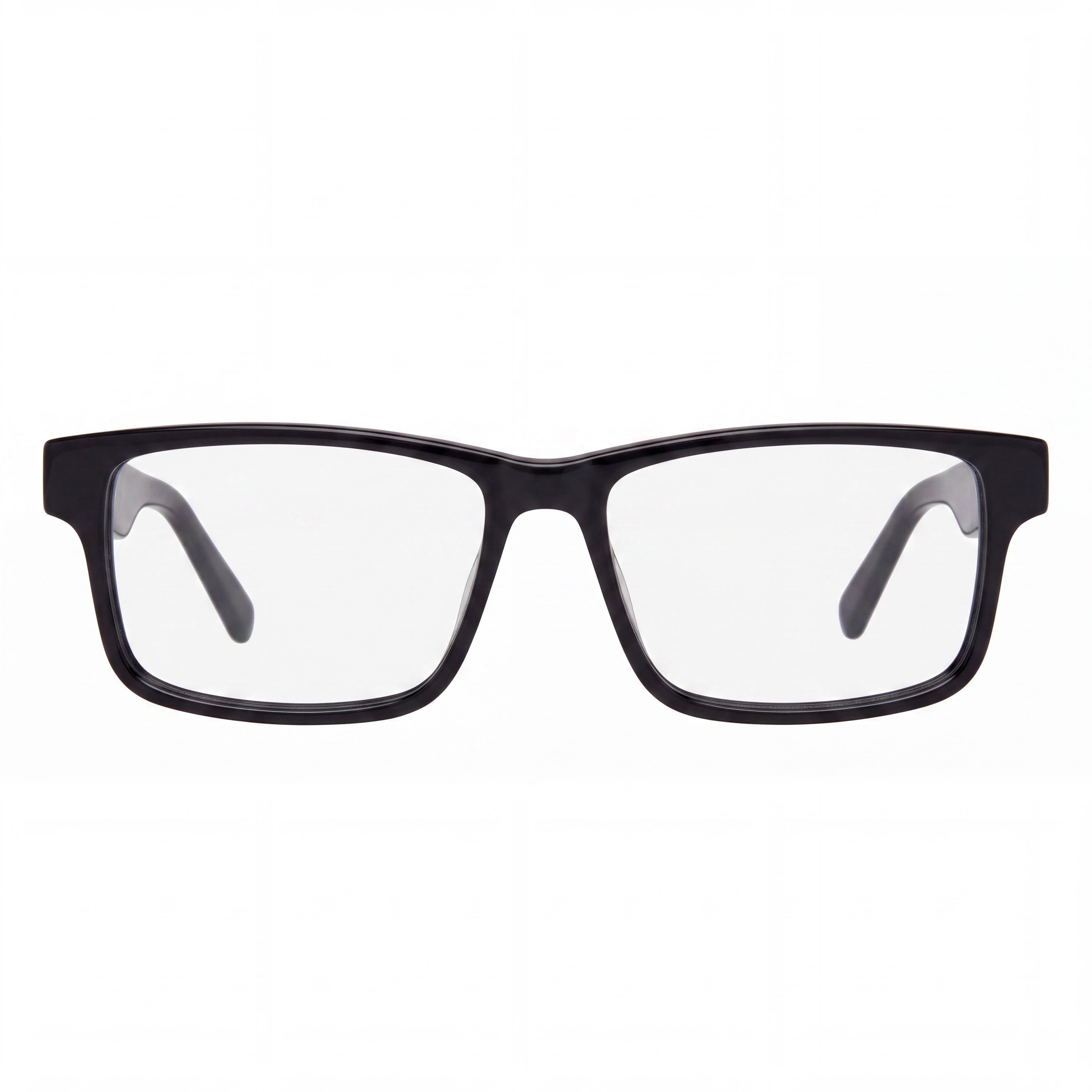 GANT Ga50017 Unisex Eyeglasses with Shiny Black Frame, Polycarbonate Lenses, Lens Width 53mm, Bridge Width 15mm, Temple Length 145mm, Photo 2