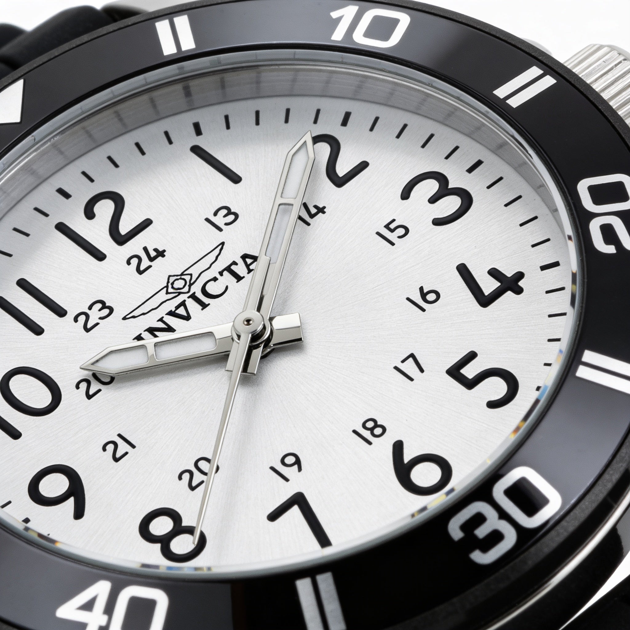 Reloj Invicta Pro Diver IN-43630-AMZUK para mujer, de cuarzo, 36 mm, acero, esfera blanca, correa de silicona negra, resistente al agua hasta 100 m., Photo 2