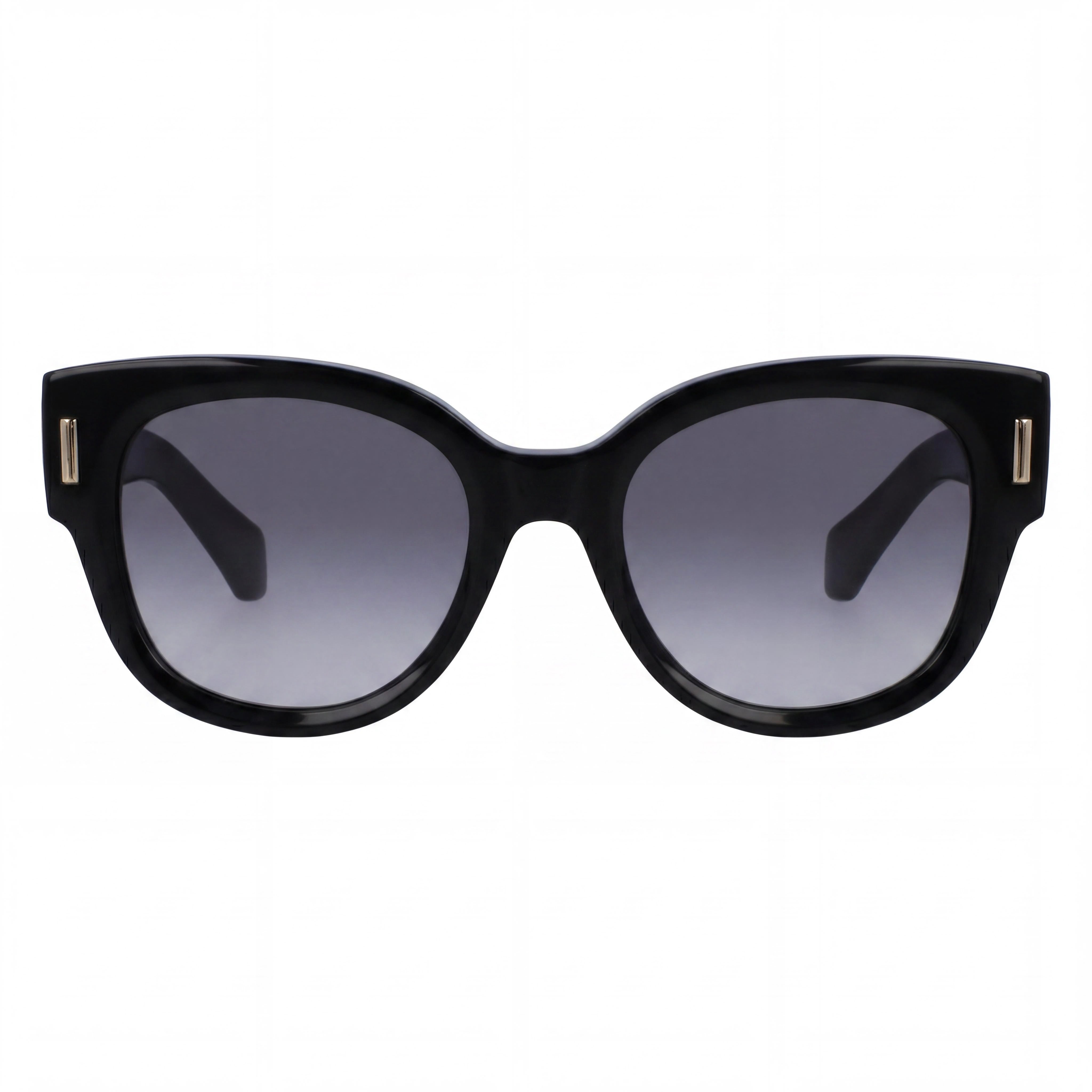 Salvatore Ferragamo SF2007S Women's Casual Black Acetate Gradient Grey UV Protection Sunglasses 51mm, Photo 2