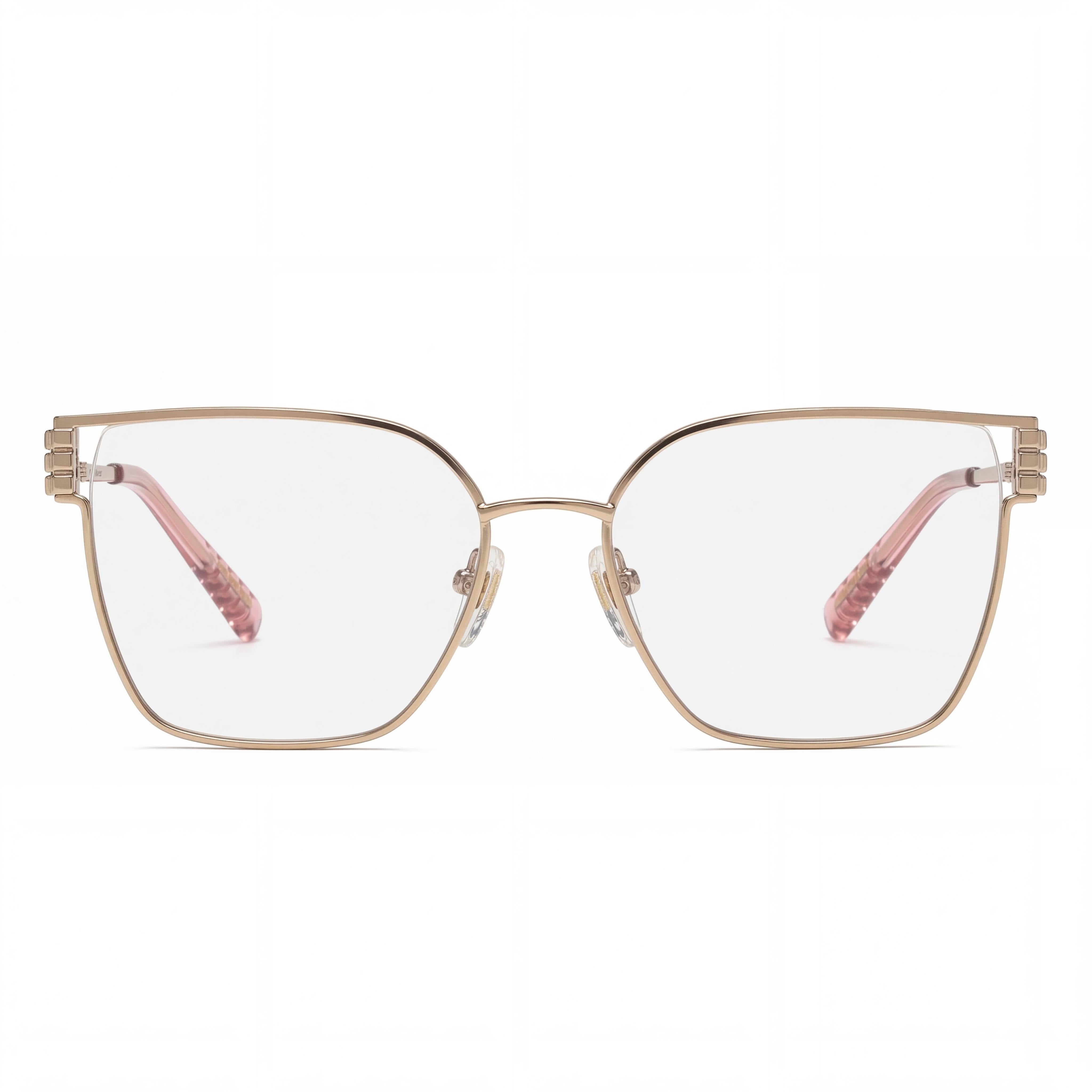 Gafas de Lujo Unisex Chopard, Montura de Acetato, Cobre Dorado Brillante, Ancho de Lente 54mm, Puente 17mm, Patilla 140mm, Photo 2