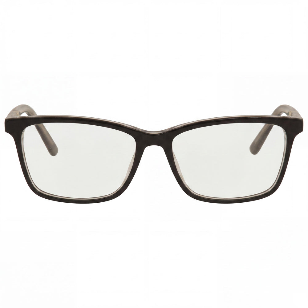 Guess GU2731 Shiny Black Geometric Eyeglasses for Women, 53mm