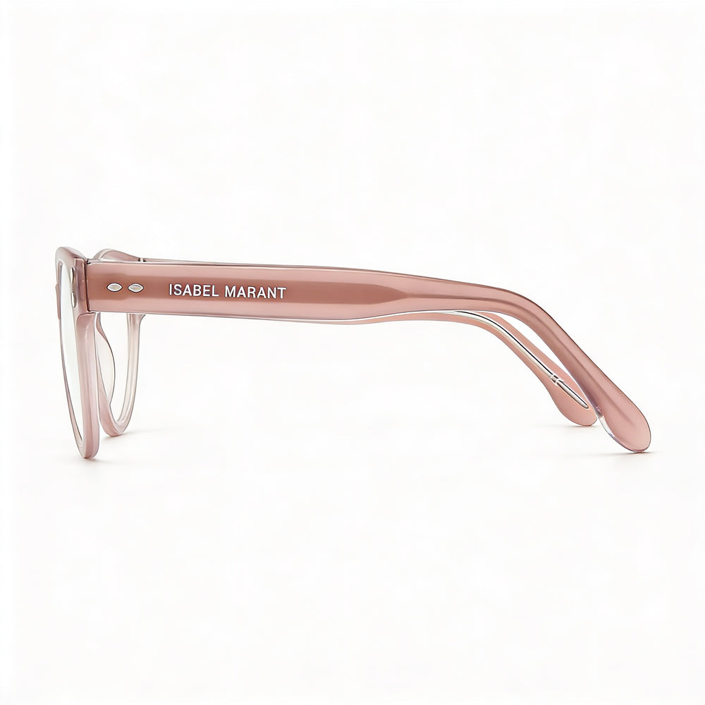 Isabel Marant IM 0020 Women's Nude Plastic Soft Square Optical Eyeglasses with 52mm Lens Width and 145mm Temples