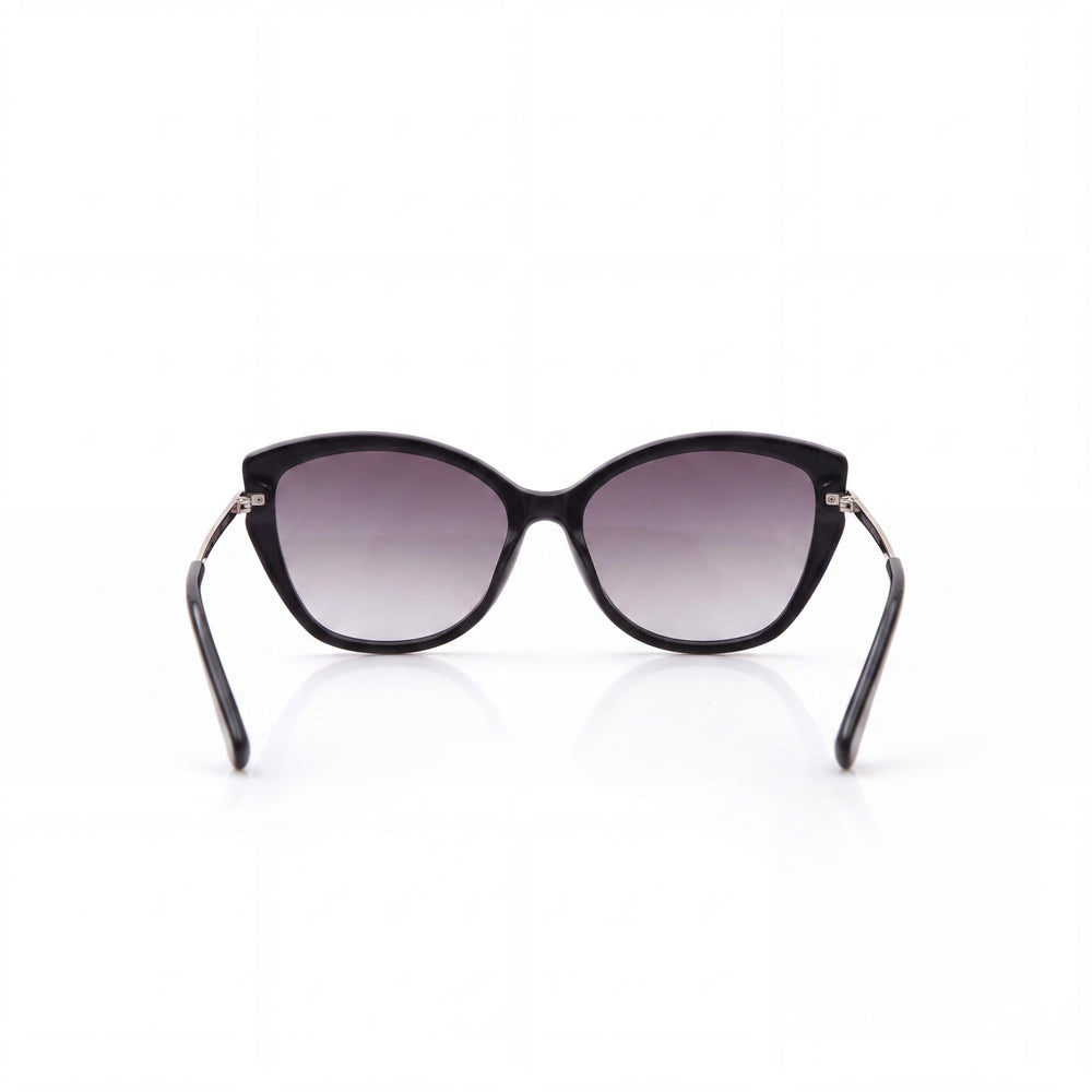 Longchamp LO627S Gafas de sol para mujer de acetato, montura multicolor, con protección UV degradado gris, sin polarizar, 57 mm