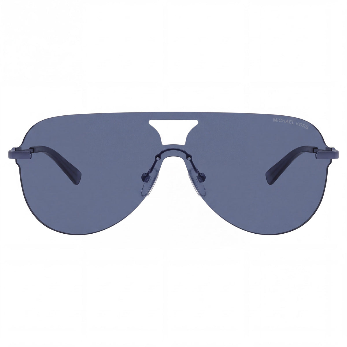 Michael Kors 1149 Cyprus Women's Aviator Metal Frame Sunglasses with Navy Lenses 100% UV Protection 37mm, Photo 2