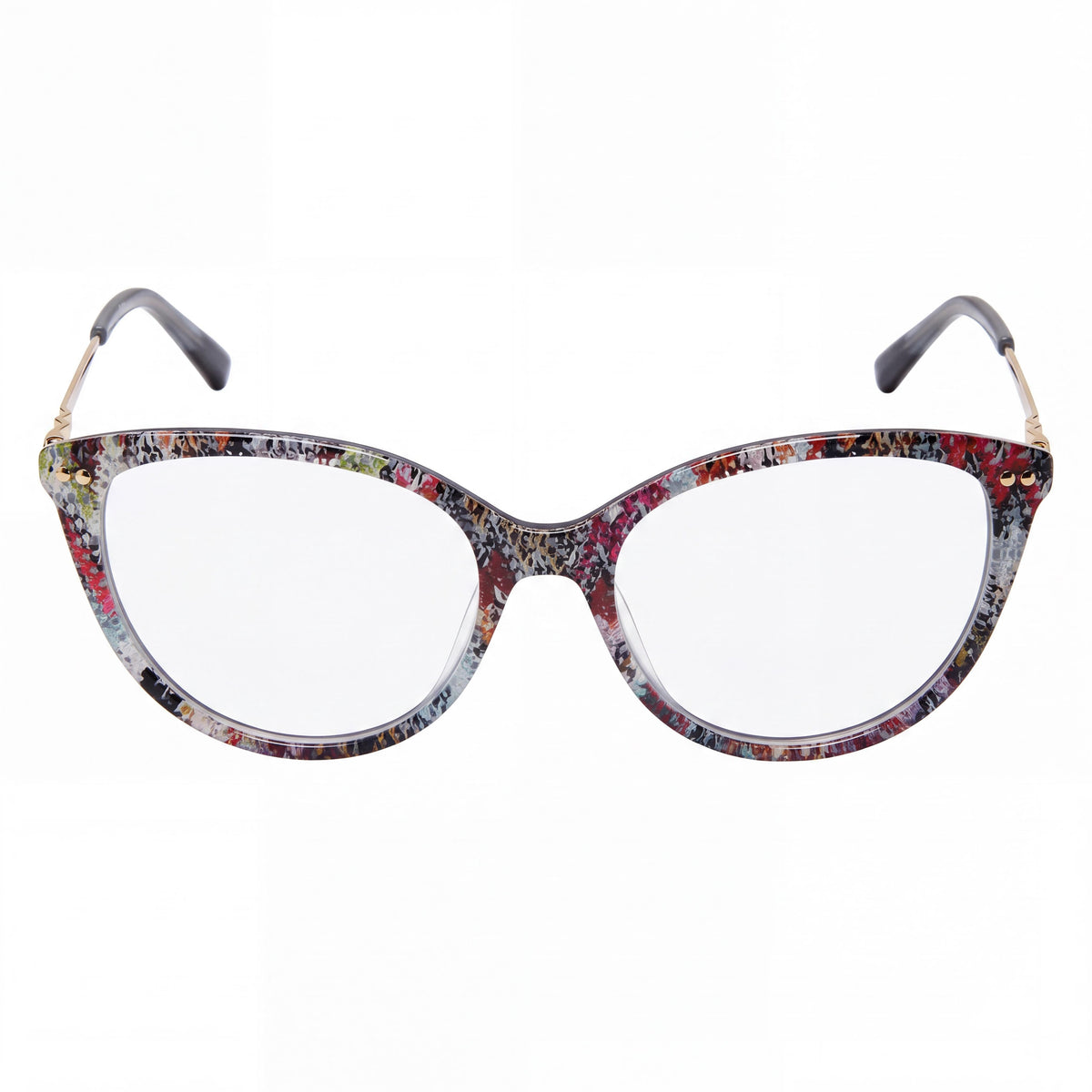 Monturas ópticas casuales para mujer M Missoni MIS 0109 de acetato, color marrón verde, policarbonato, no polarizadas, 54 mm, Photo 2
