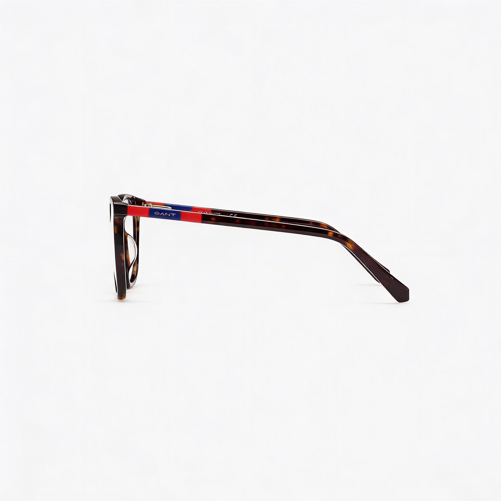 GANT Modern Men's Dark Havana Acetate Eyeglass Frames with Polycarbonate Lenses - 53mm Lens Width, Photo 3