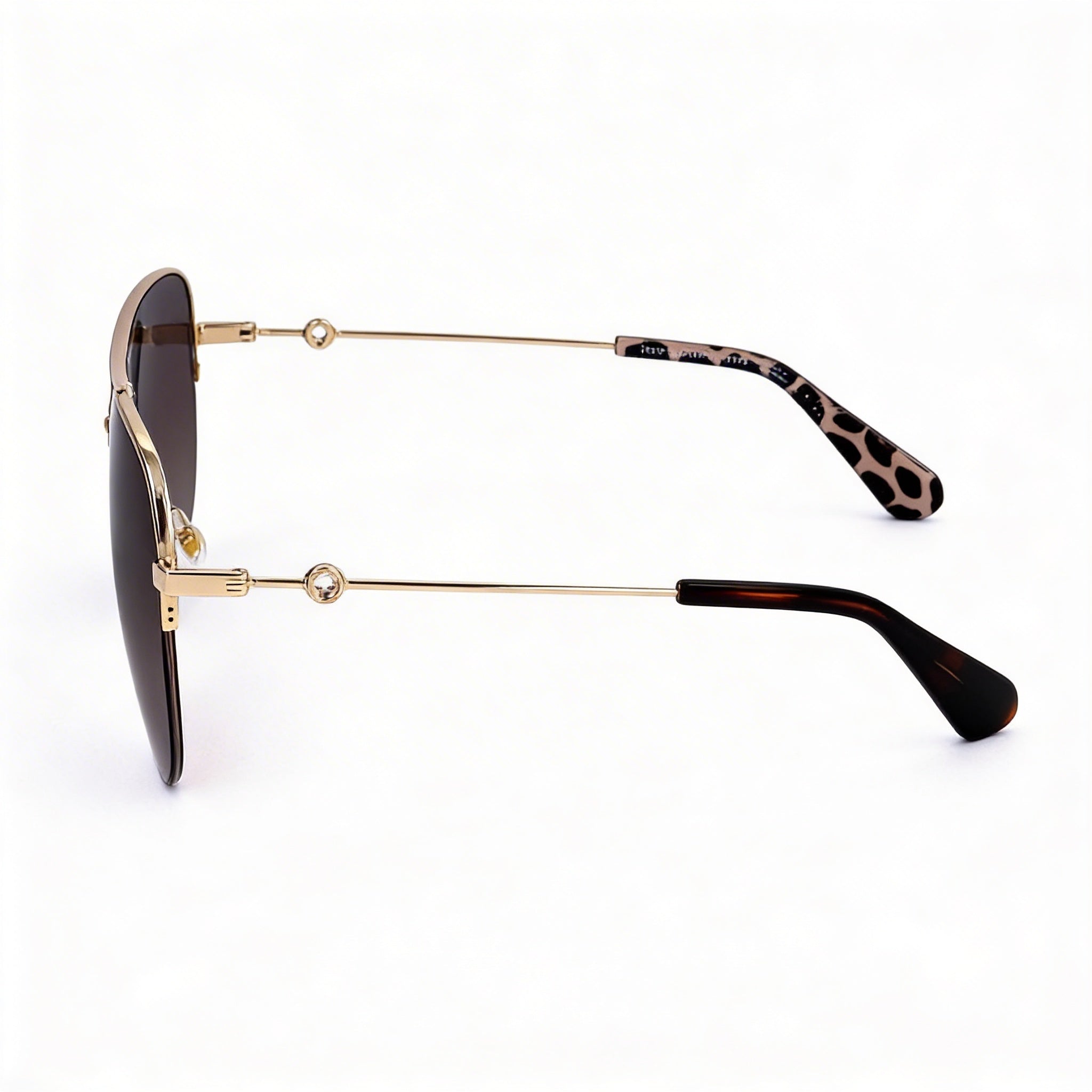 kate spade new york Maisie/G/S Women's Pilot Stainless Steel Havana Frame Polarized UV Protection Brown Gradient Lenses 60-15-140mm, Photo 3
