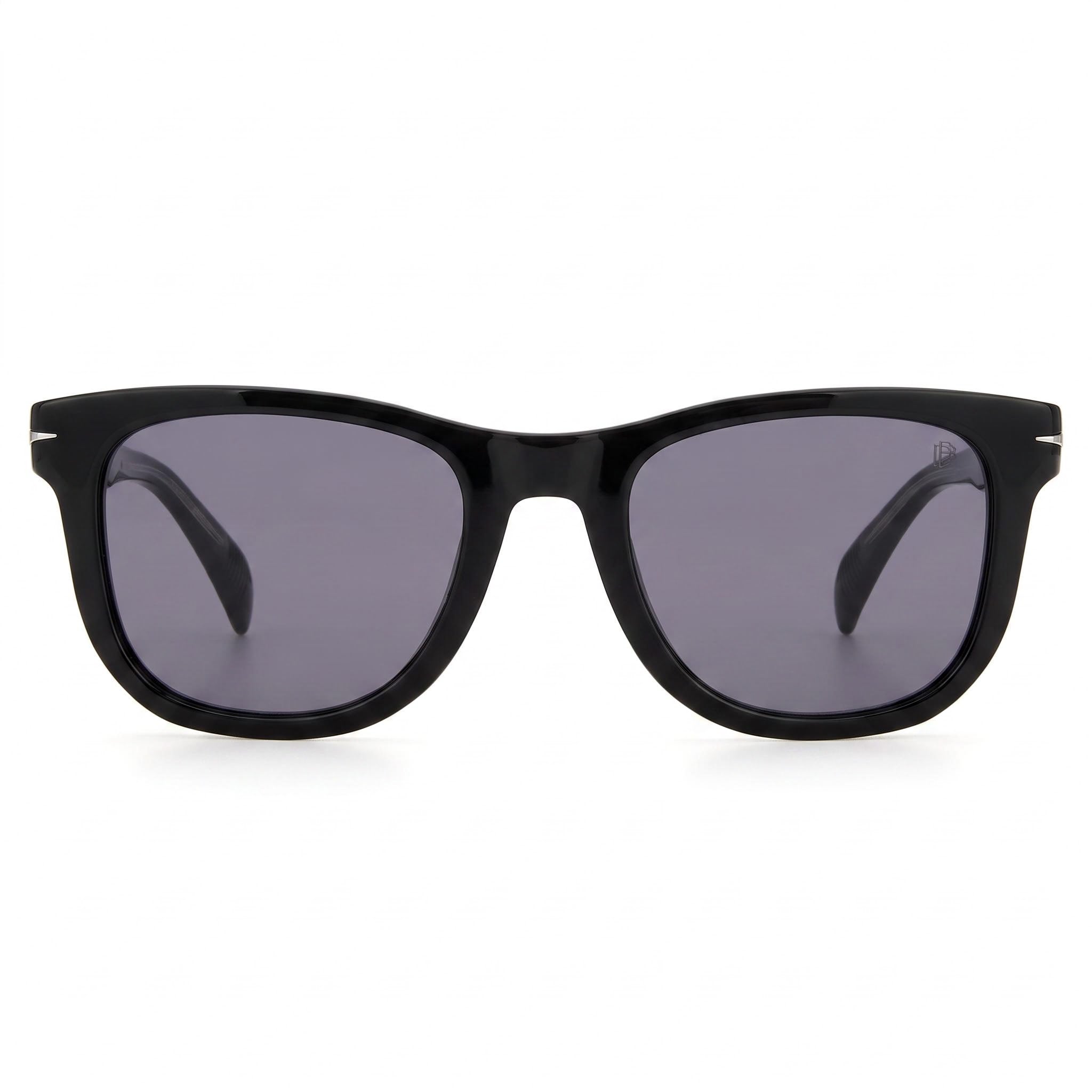Gafas de sol polarizadas David Beckham Db 1006/S cuadradas de acetato de montura completa con clip negras grises para hombre de 50 mm, Photo 2