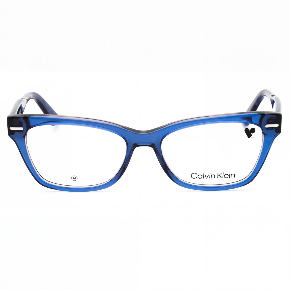 Gafas unisex Calvin Klein Ck23512 de metal azul nude de 52 mm