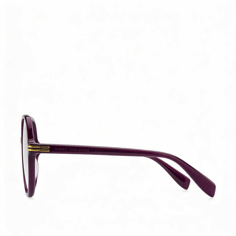 Marc Jacobs Mj 1098 - Montura de plástico violeta para mujer con lentes de policarbonato violeta no polarizadas de 57 mm