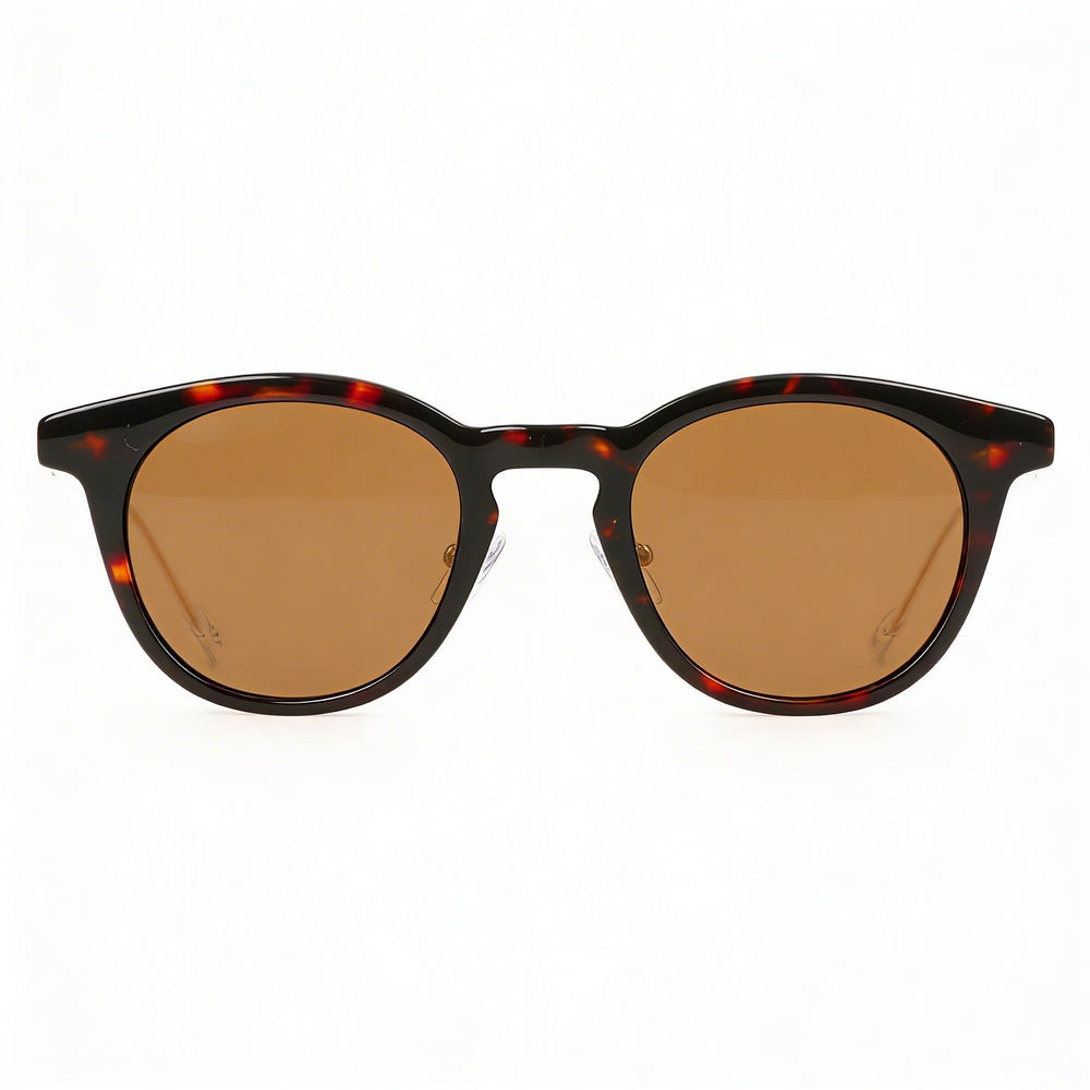 adidas Classic Unisex Brown Plastic/Metal Frame Sunglasses with UV Protection & Anti-Glare 48-22-145