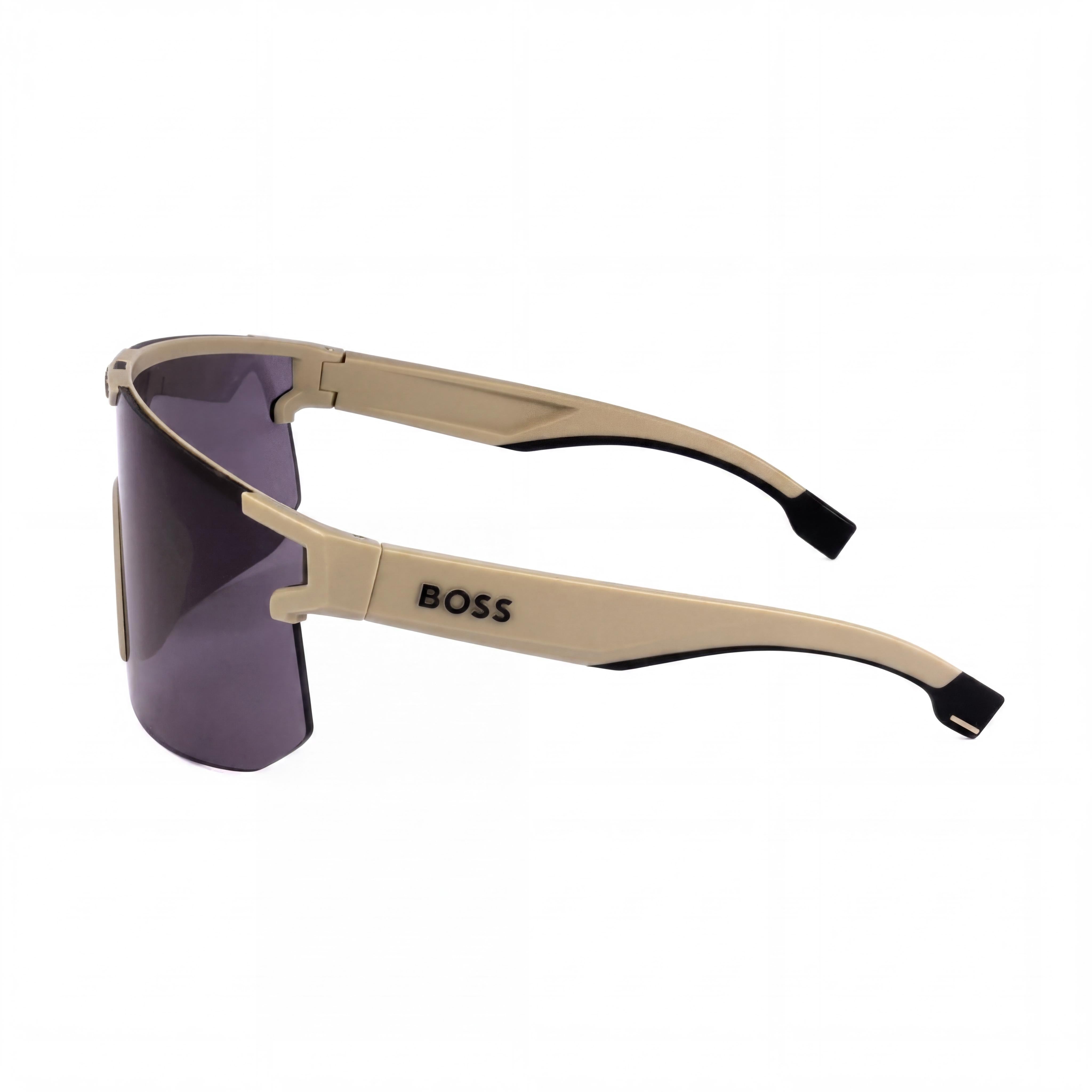 Hugo Boss Boss 1500/S Unisex ECO Poliamida Protección UV Beige Negro Gris Oscuro Gris Alto Contraste 99mm, Photo 3