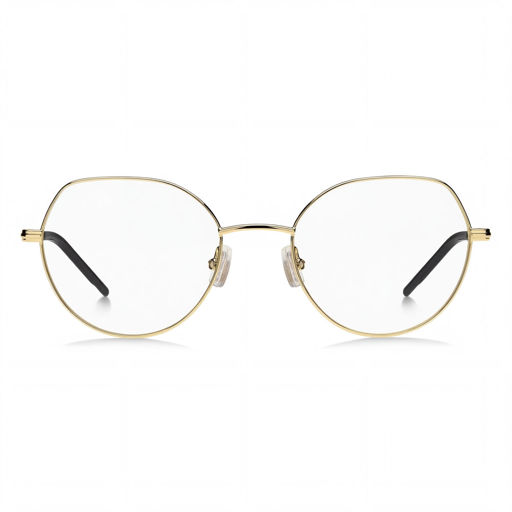 BOSS Audio Systems BOSS 1591 Women's Eyewear Frame, Black Gold with Plastic Lenses, Size 51/20/140