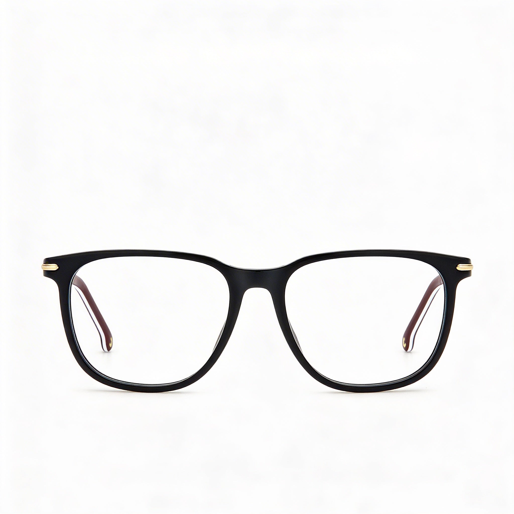 Carrera Carrera 308 Unisex Eyewear with Plastic Frame, Black Stripe Color, Polycarbonate Lenses, Size 53-17-145, Photo 2