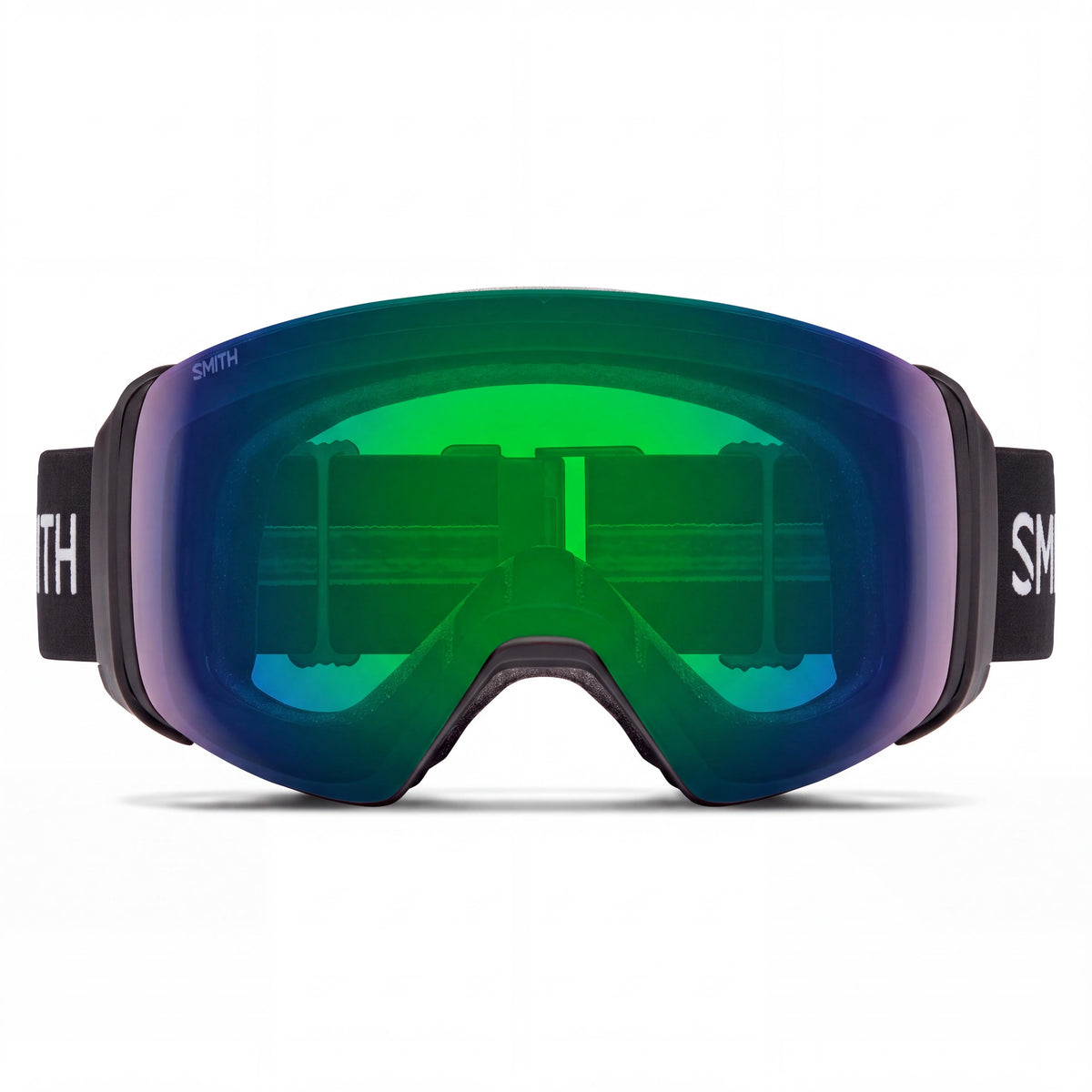 Gafas de sol polarizadas de policarbonato SMITH Modern para hombre, color negro con reflejo azul y lentes ChromaPop Everyday Blue Mirror, 100% protección UV, Photo 2