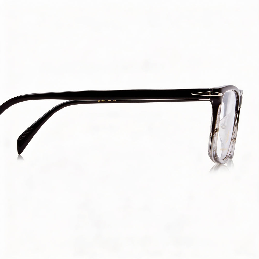 David Beckham Db 1019 Unisex Black Horn Plastic Frame Non-polarised Polycarbonate Lens Sunglasses 54mm