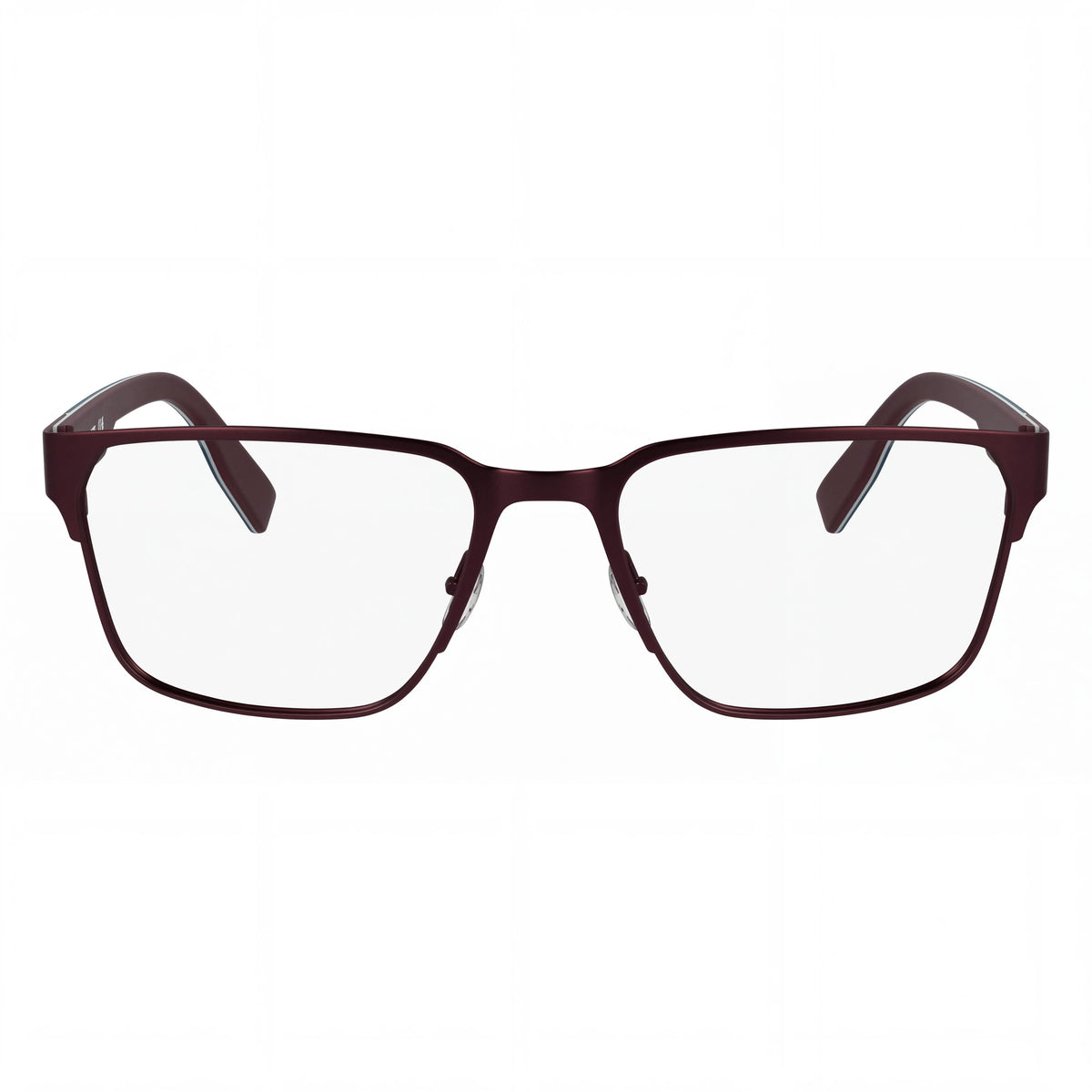 Lacoste Casual Men's Metal Ophthalmic Frames Matte Burgundy 58mm, Photo 2