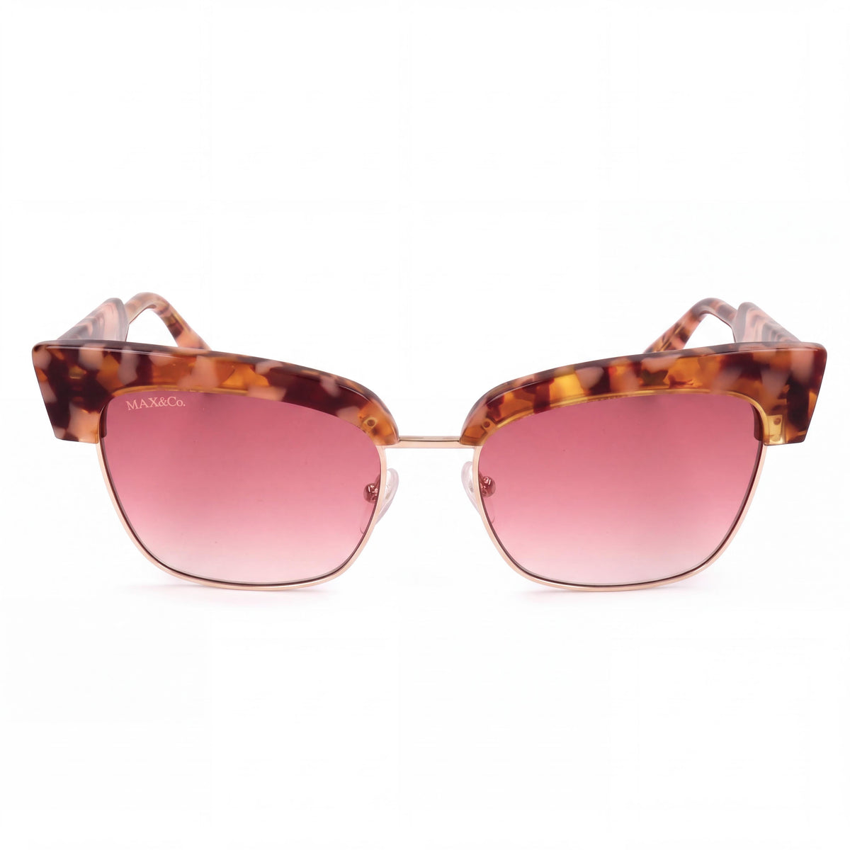 Max&Co. MO0092 Women’s Coloured Havana Plastic Frame Sunglasses 54-17-140, Photo 2
