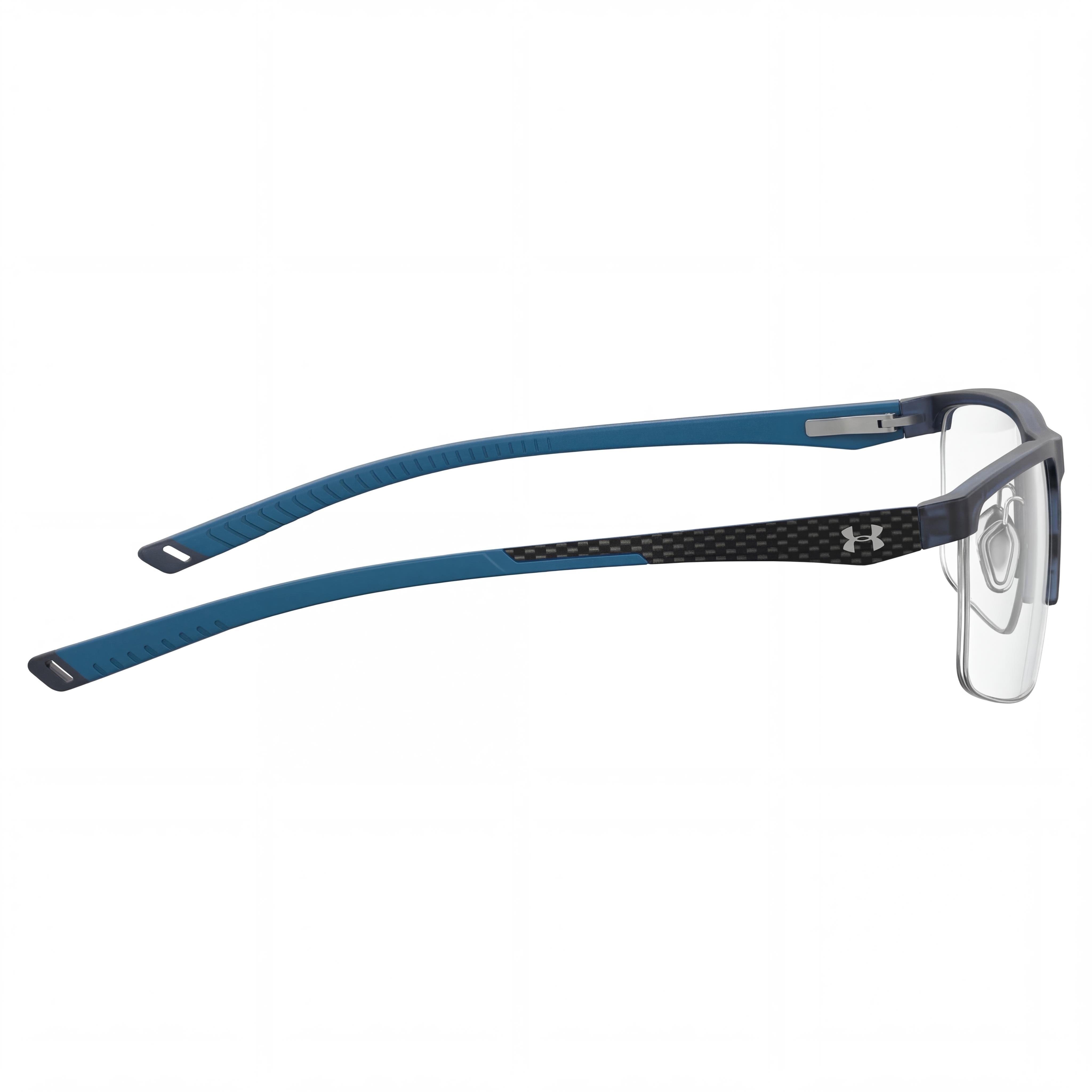 Under Armour Modern Women's Grey Blue Polyamide Frame Polycarbonate Lens Sunglasses 56-18-145mm, Photo 2
