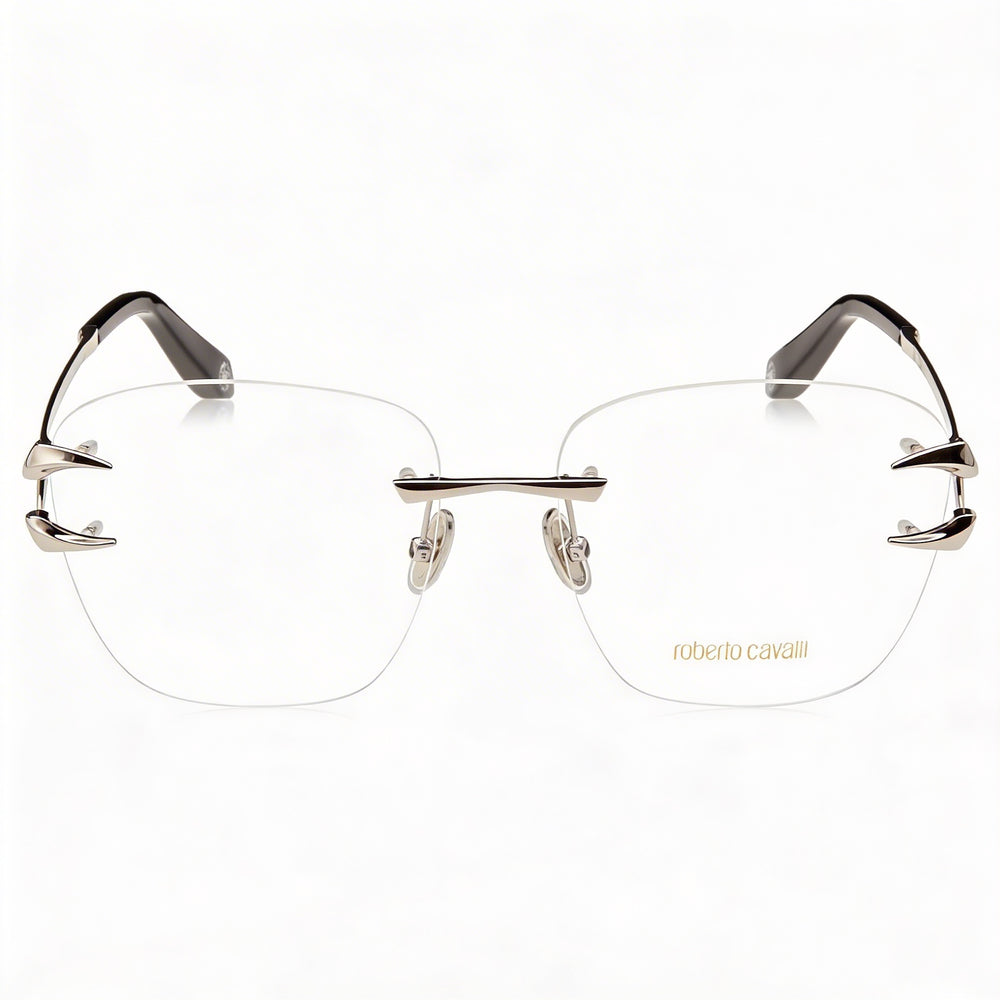 Gafas de sol unisex Just Cavalli con montura en oro rosa y lentes de policarbonato Panna Pieno Lucido de 58 mm
