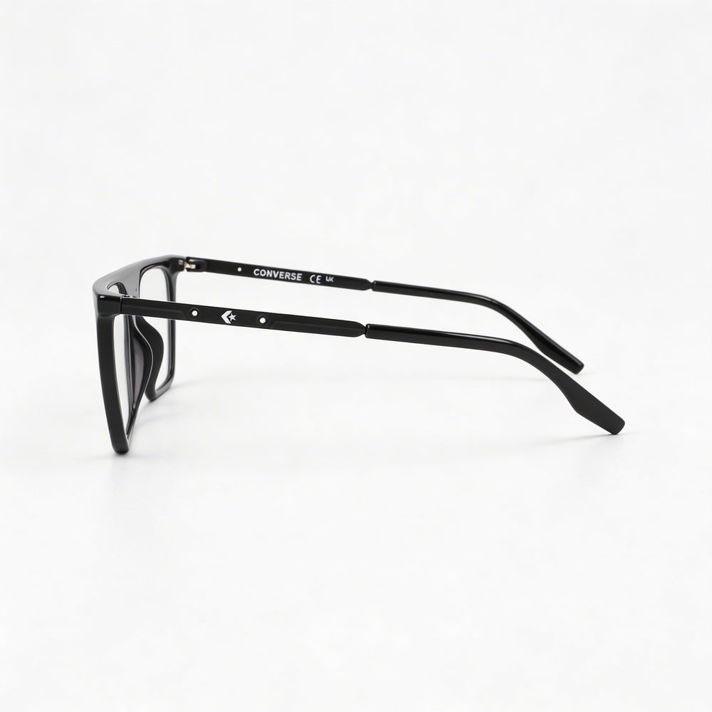 Converse Cv8009 Men's Black Optical Prescription Eyeglasses with 53mm Lens Width, 17mm Bridge, and 145mm Temple Length
