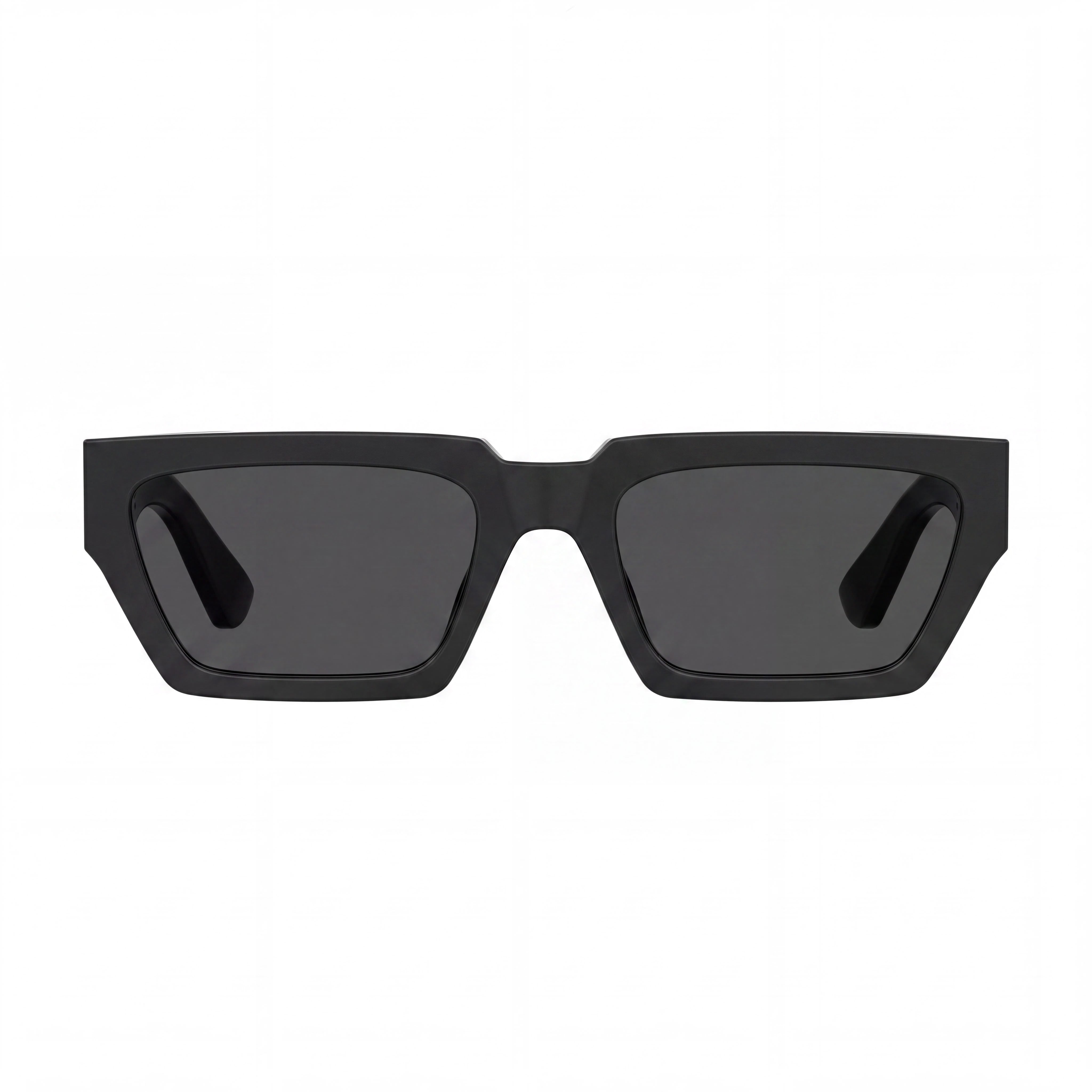 Moschino Modern Women's Acetate Sunglasses with Black Frame and Black Lenses, 55mm Lens Width, Photo 2