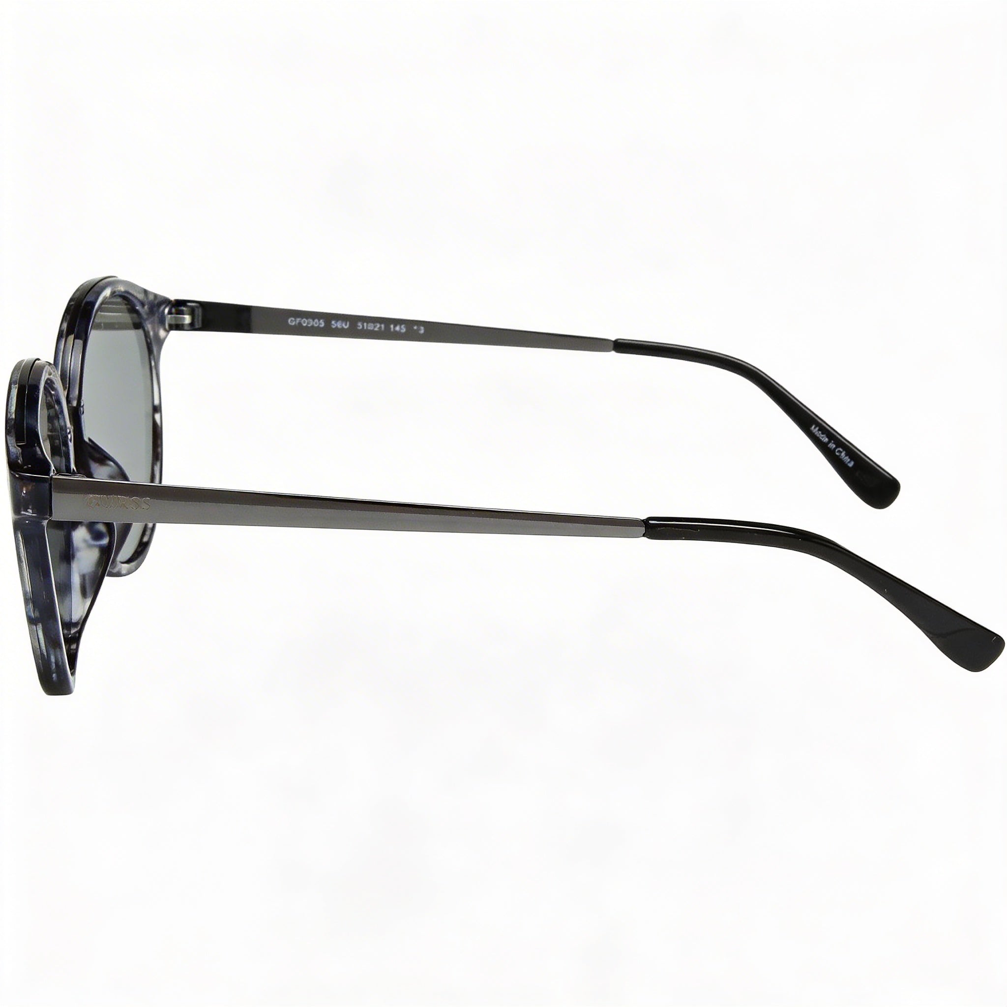 Guess Classic Women's Havana Bordeaux Mirror Plastic Metal 50mm Lens 15mm Bridge 145mm Temple Sunglasses, Photo 3