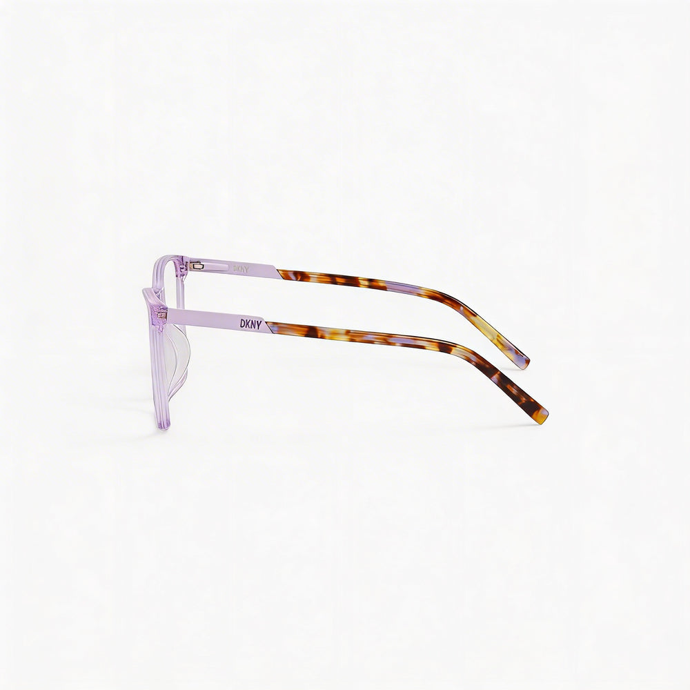 DKNY Dk5067 Lilac Crystal Acetate Eyeglass Frames for Women with 53mm Lens, 15mm Bridge, 140mm Temple