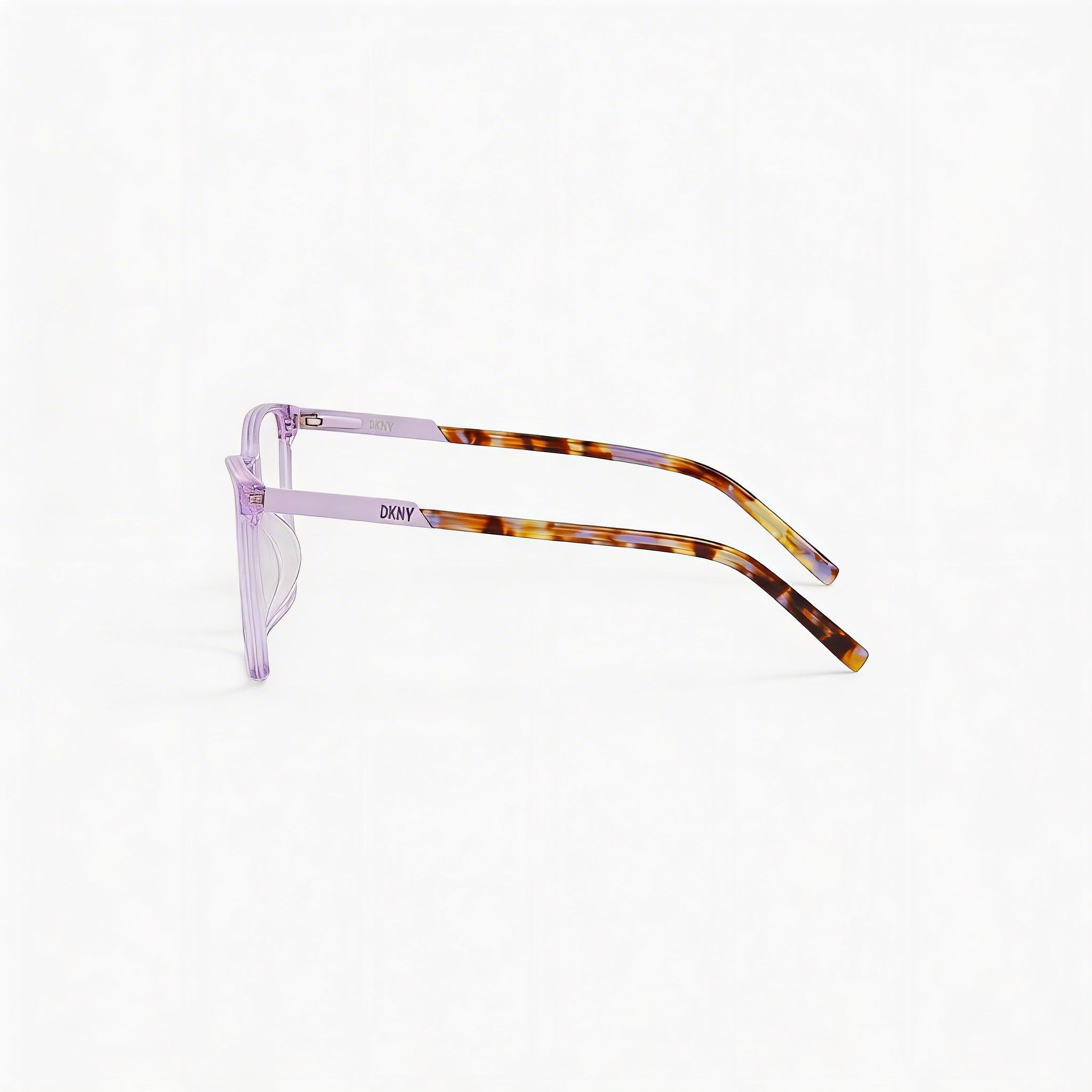 DKNY Dk5067 Lilac Crystal Acetate Eyeglass Frames for Women with 53mm Lens, 15mm Bridge, 140mm Temple, Photo 3