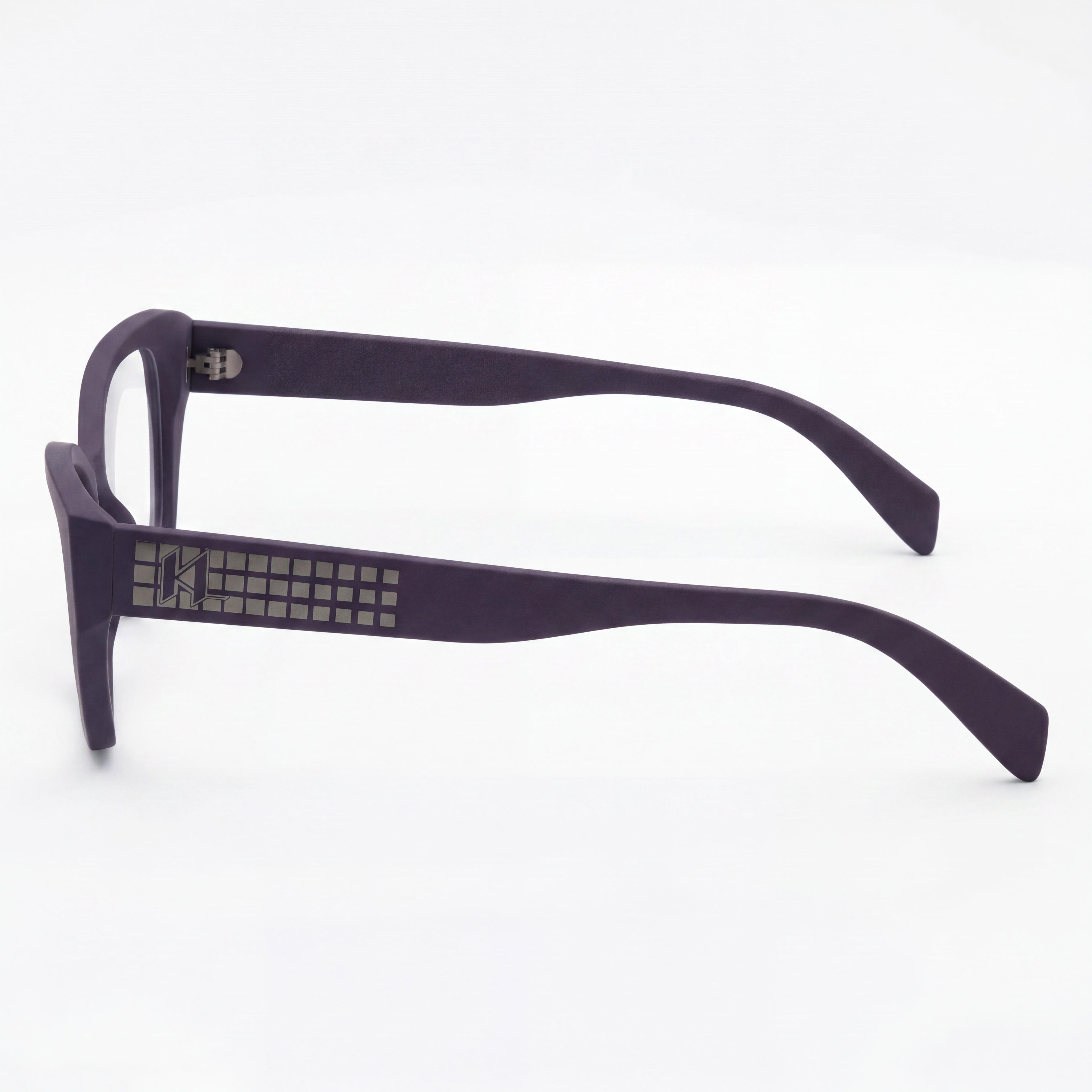 KARL LAGERFELD Modern KL6151 Women's Lilac Injected Frame Non-Polarized Polycarbonate Sunglasses 53mm, Photo 2