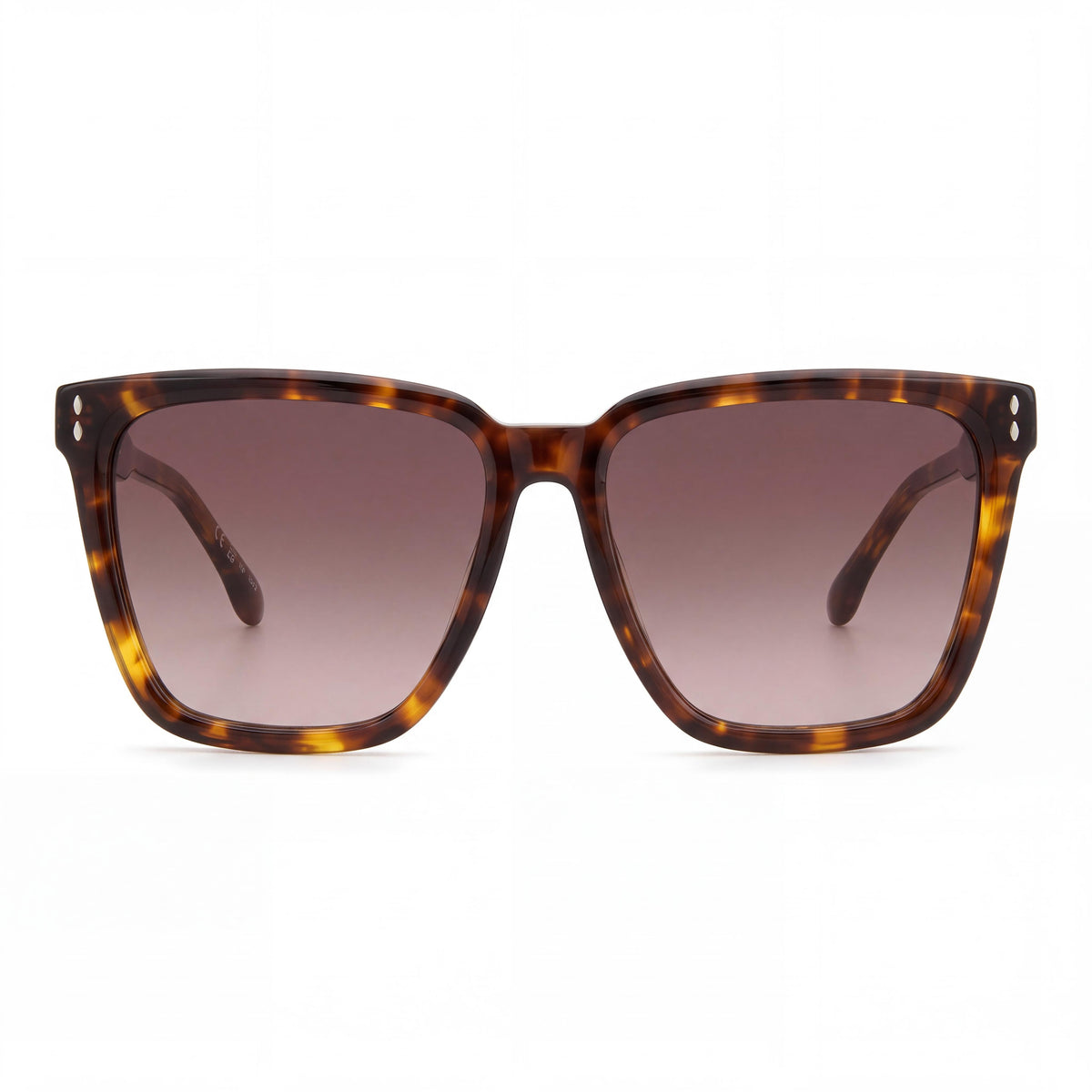 Gafas de sol Isabel Marant Thin Fancy de acetato para mujer, montura de acetato en Marrón Habana, ancho de lente 58 mm, Photo 2