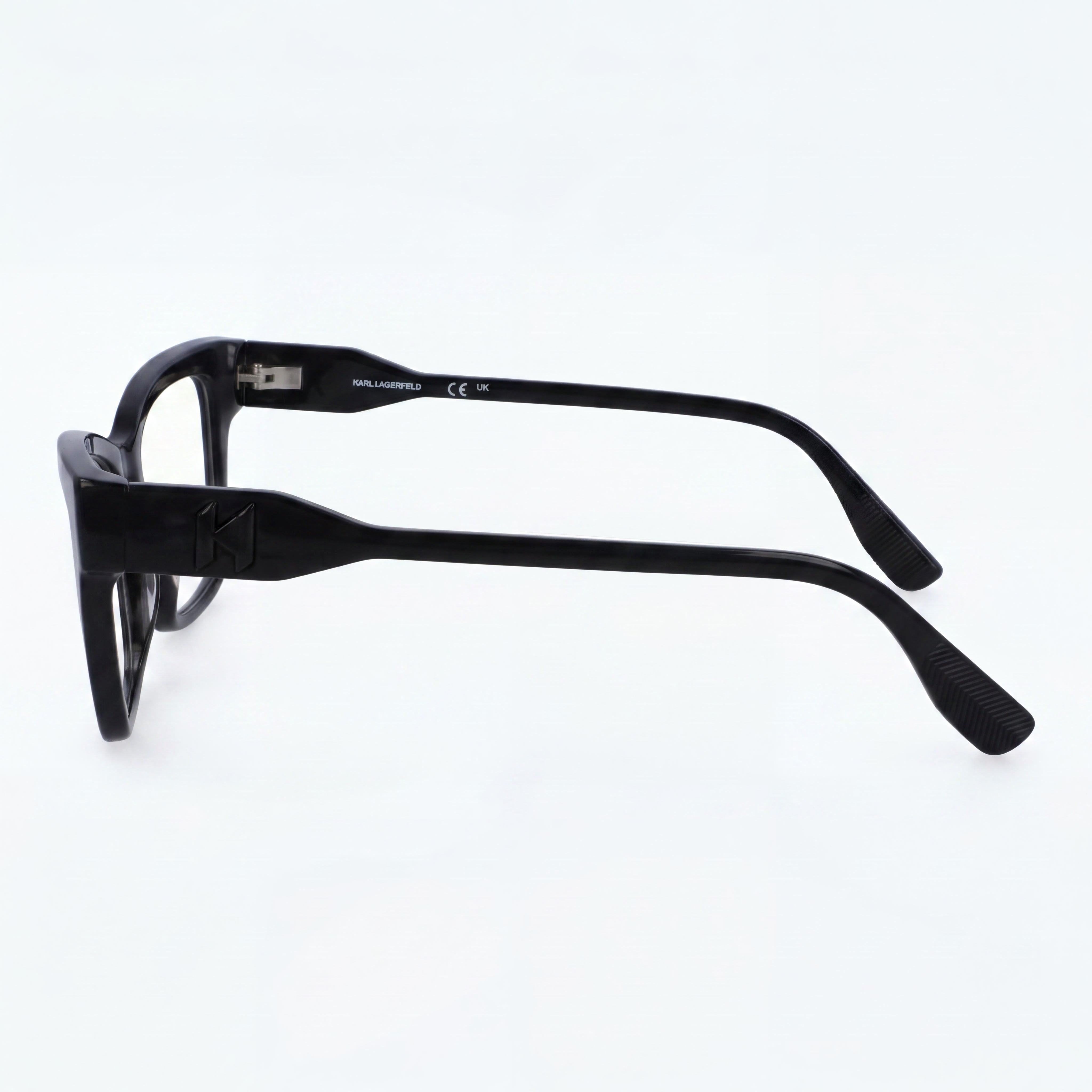 Gafas de sol unisex modernas KARL LAGERFELD con montura inyectada y lentes de policarbonato en color turquesa, 53 mm, Photo 3