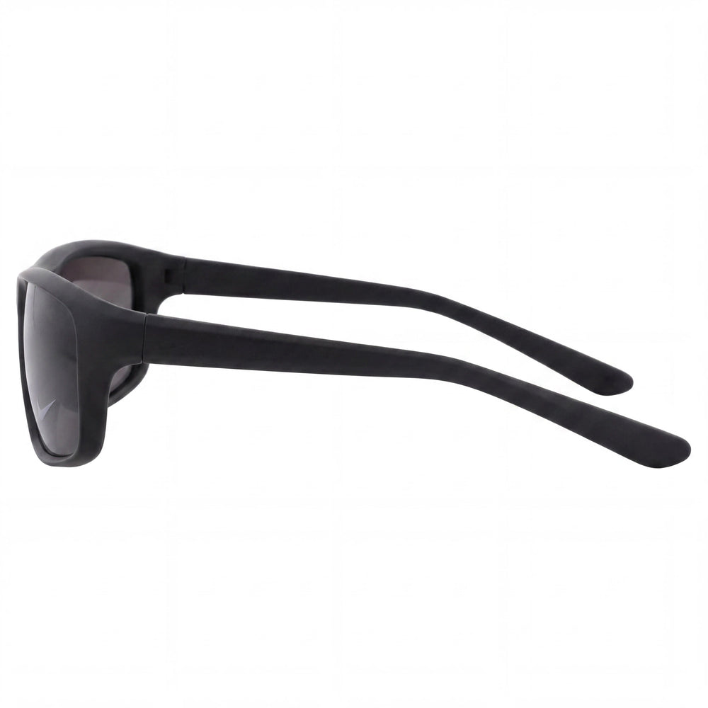 Nike Sport Unisex High-Performance Polarized Sunglasses Black Grey Plastic Frame Grey Lens 64mm